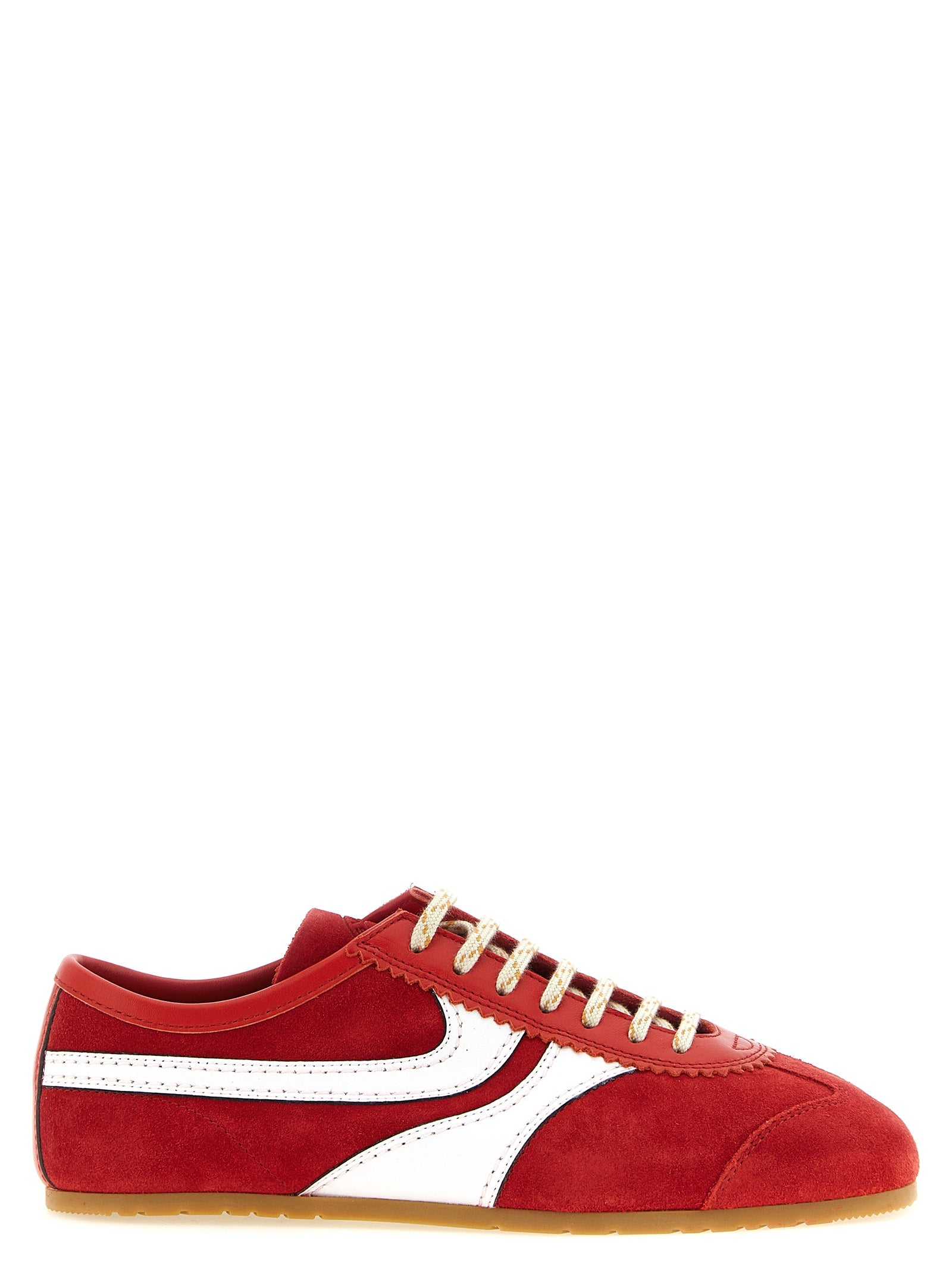 Multicolor Calfskin Athletic Sneakers