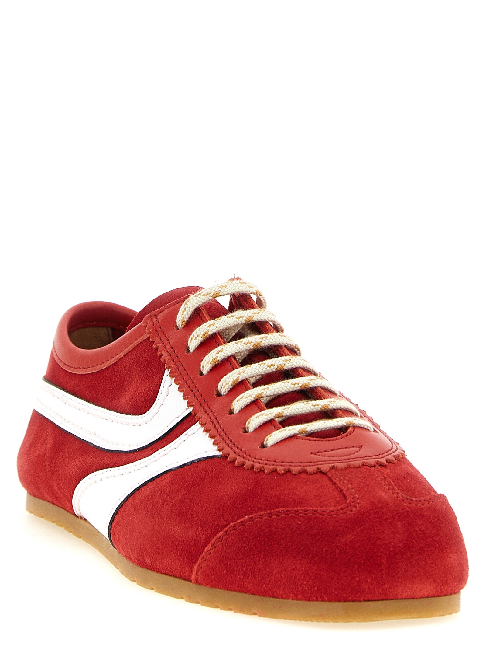 Multicolor Calfskin Athletic Sneakers