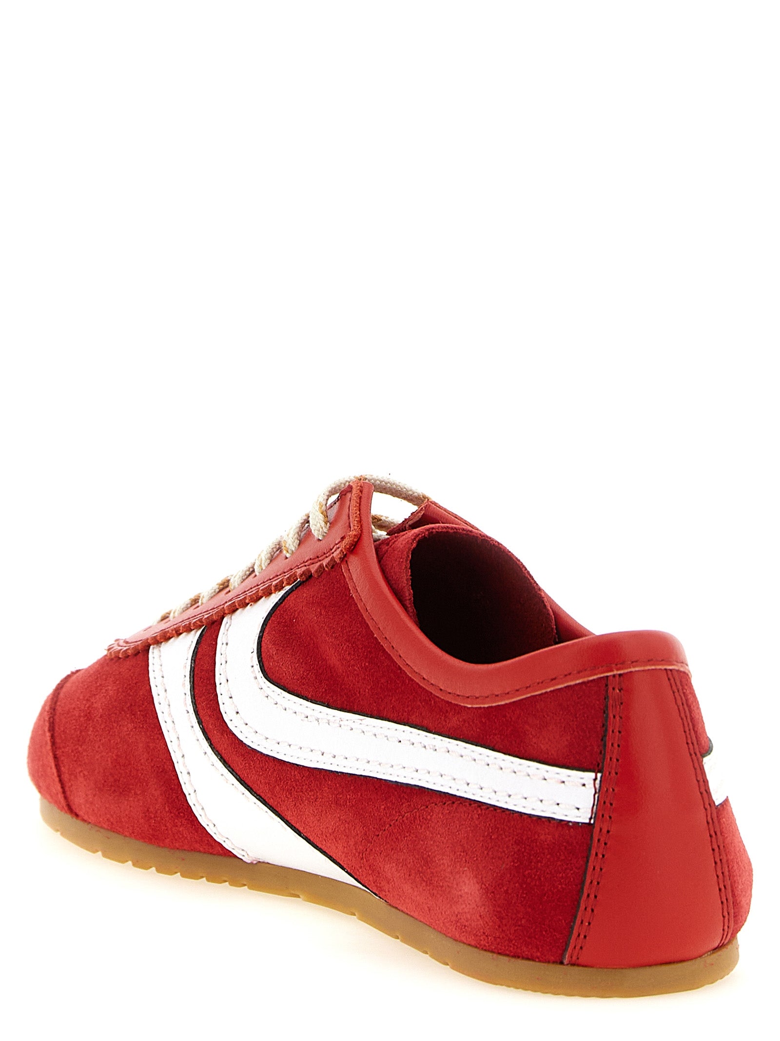 Multicolor Calfskin Athletic Sneakers