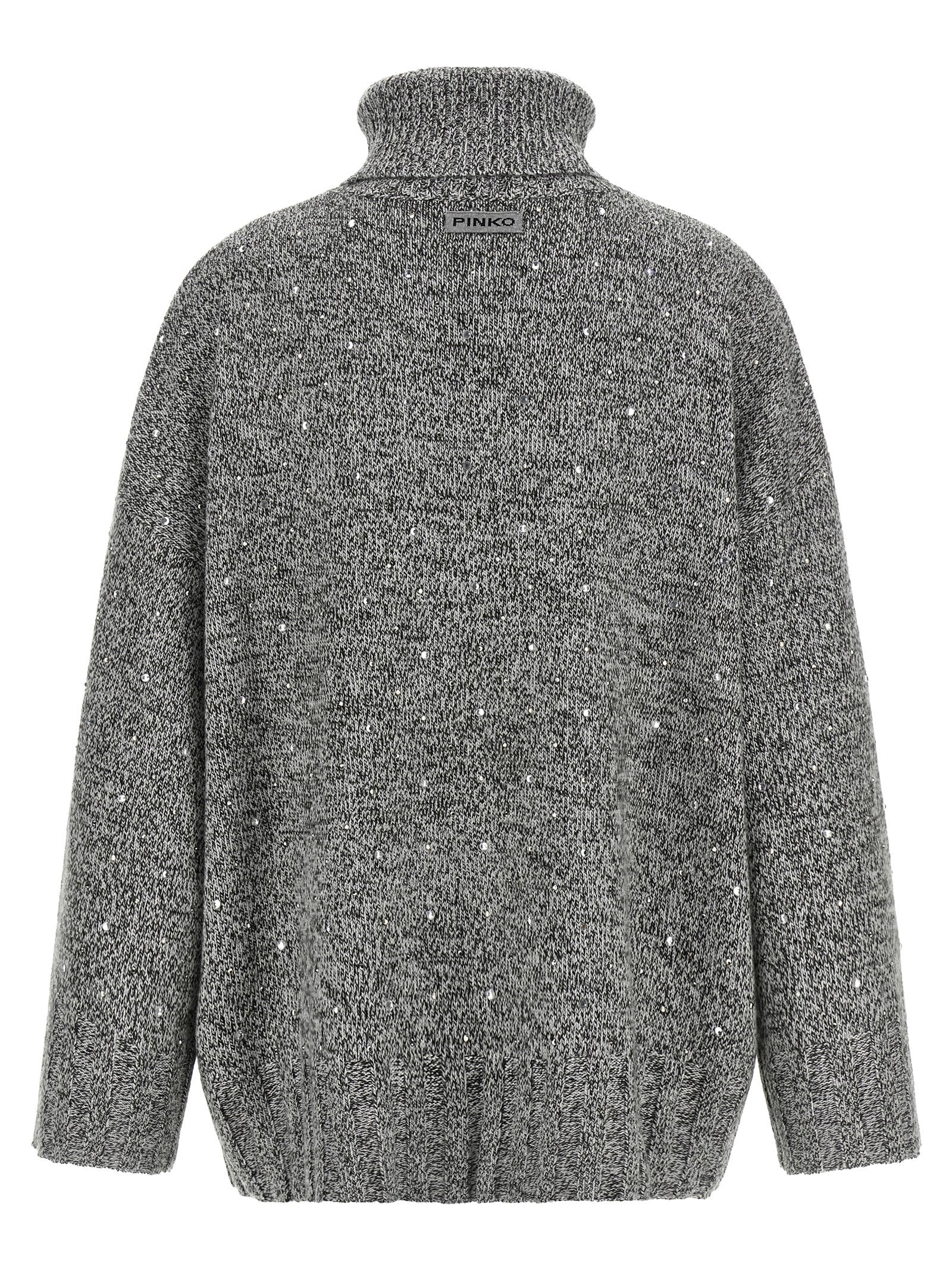 Gray Polyester Cardigan