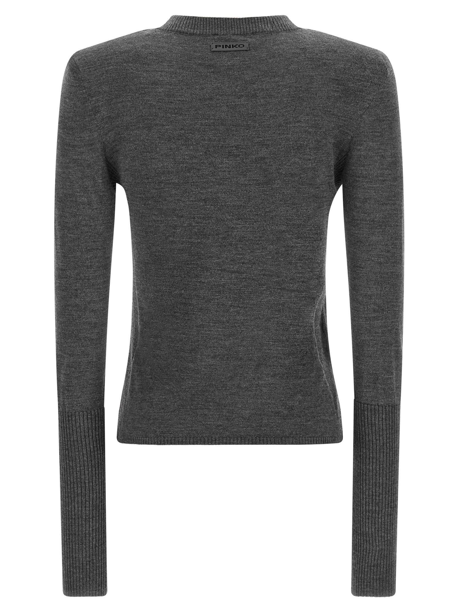 Gray Wool Cardigan