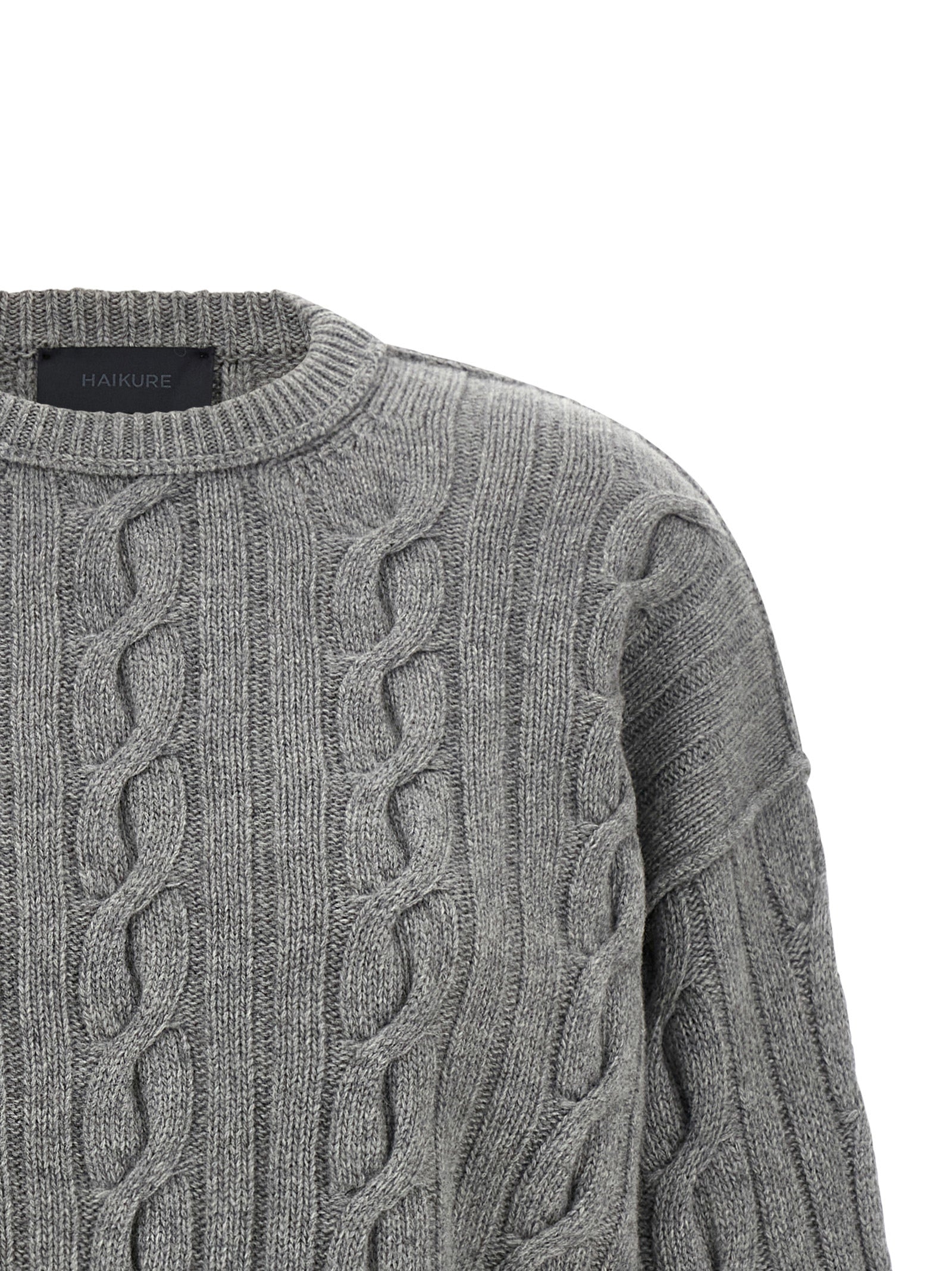 Gray Cotton Cardigan