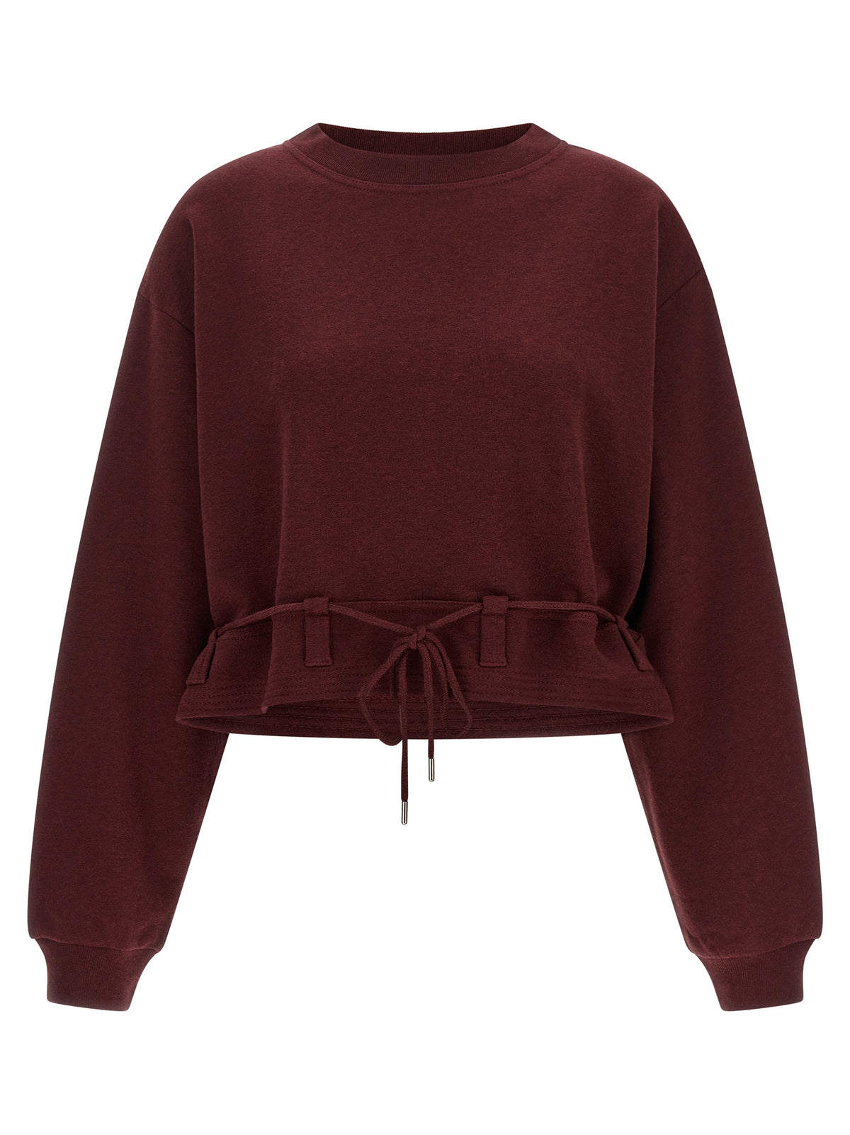 Bordeaux Cotton Sweatshirt
