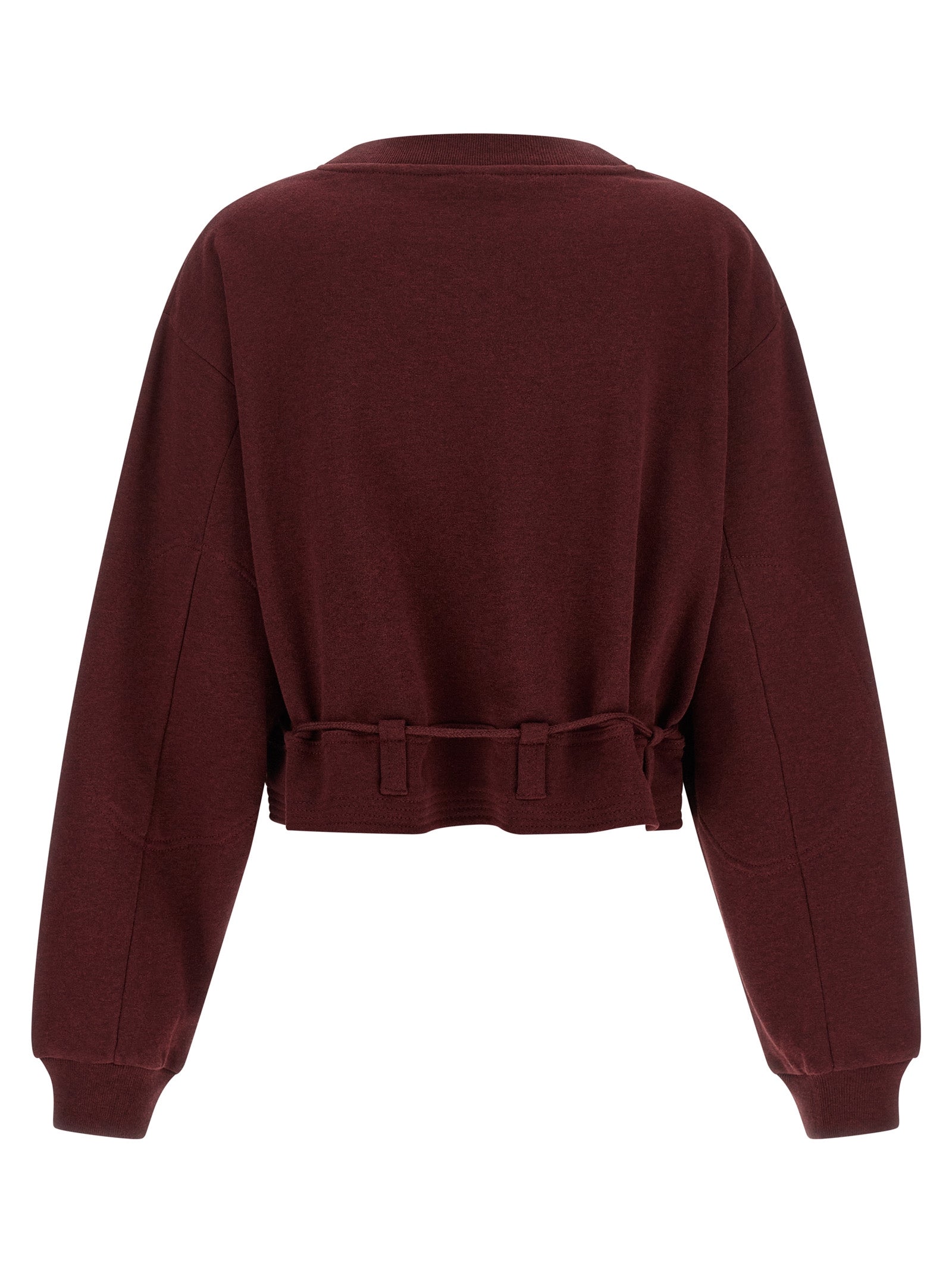 Bordeaux Cotton Sweatshirt