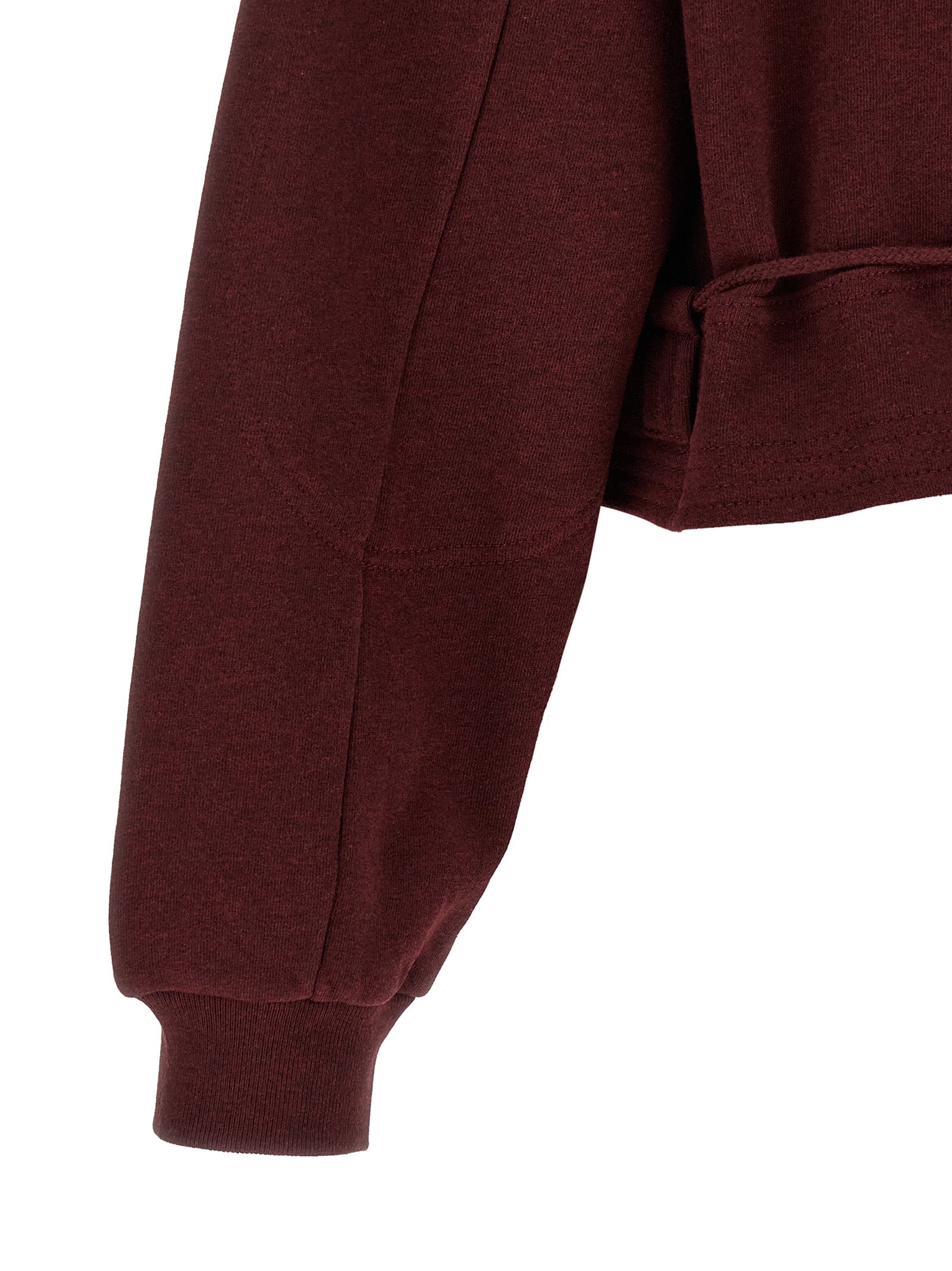 Bordeaux Cotton Sweatshirt