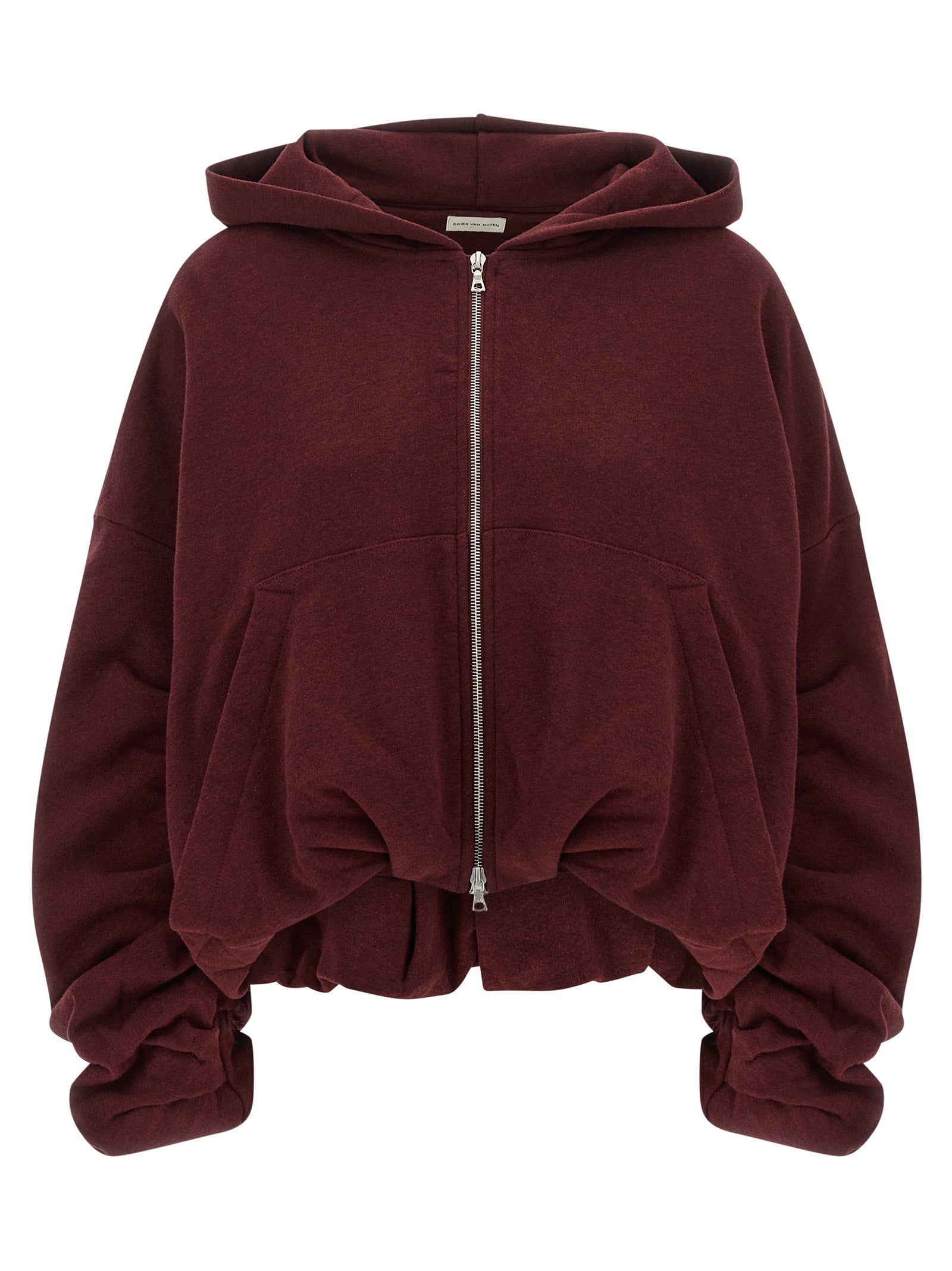 Bordeaux Cotton Hoodie