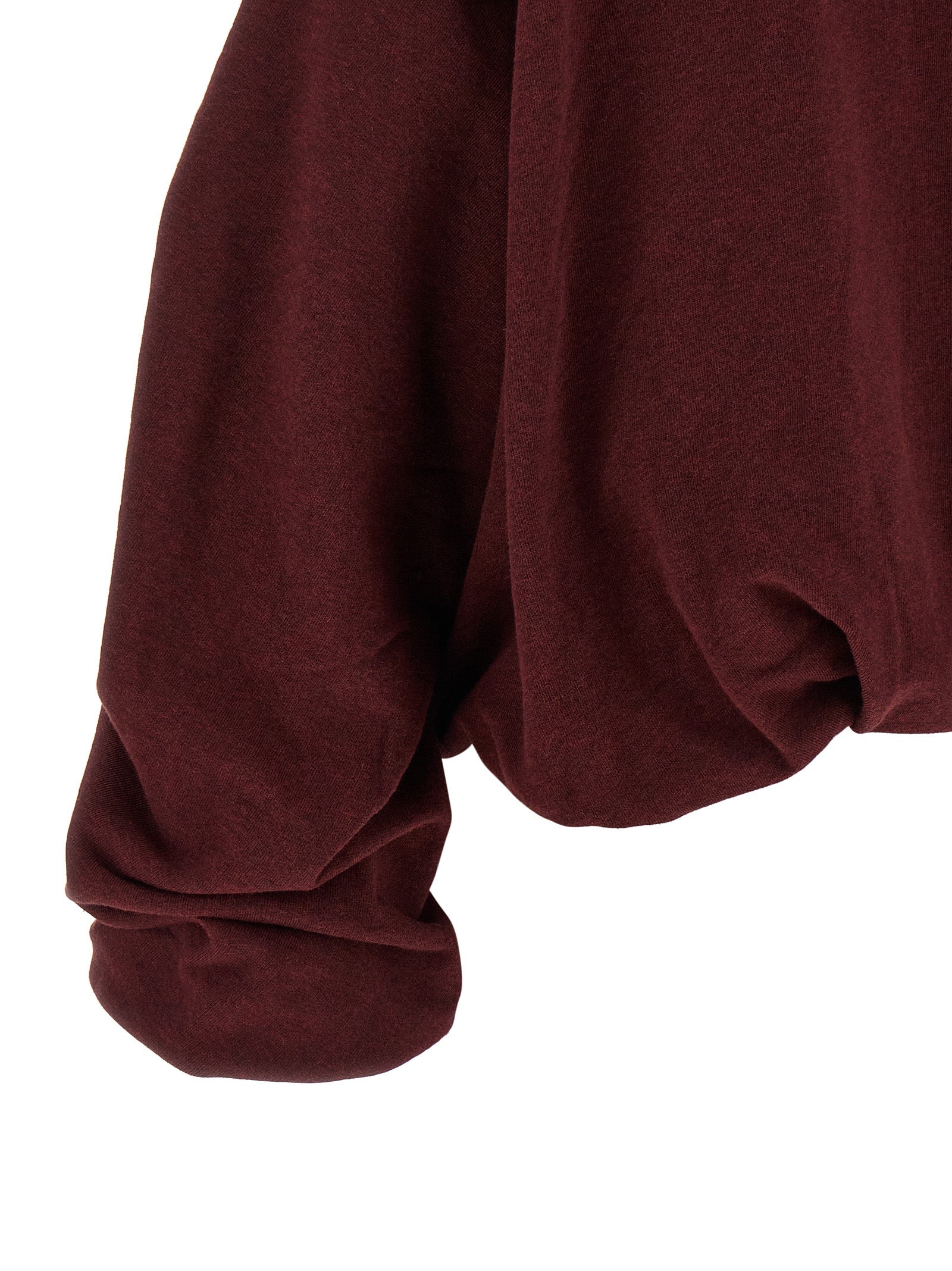 Bordeaux Cotton Hoodie