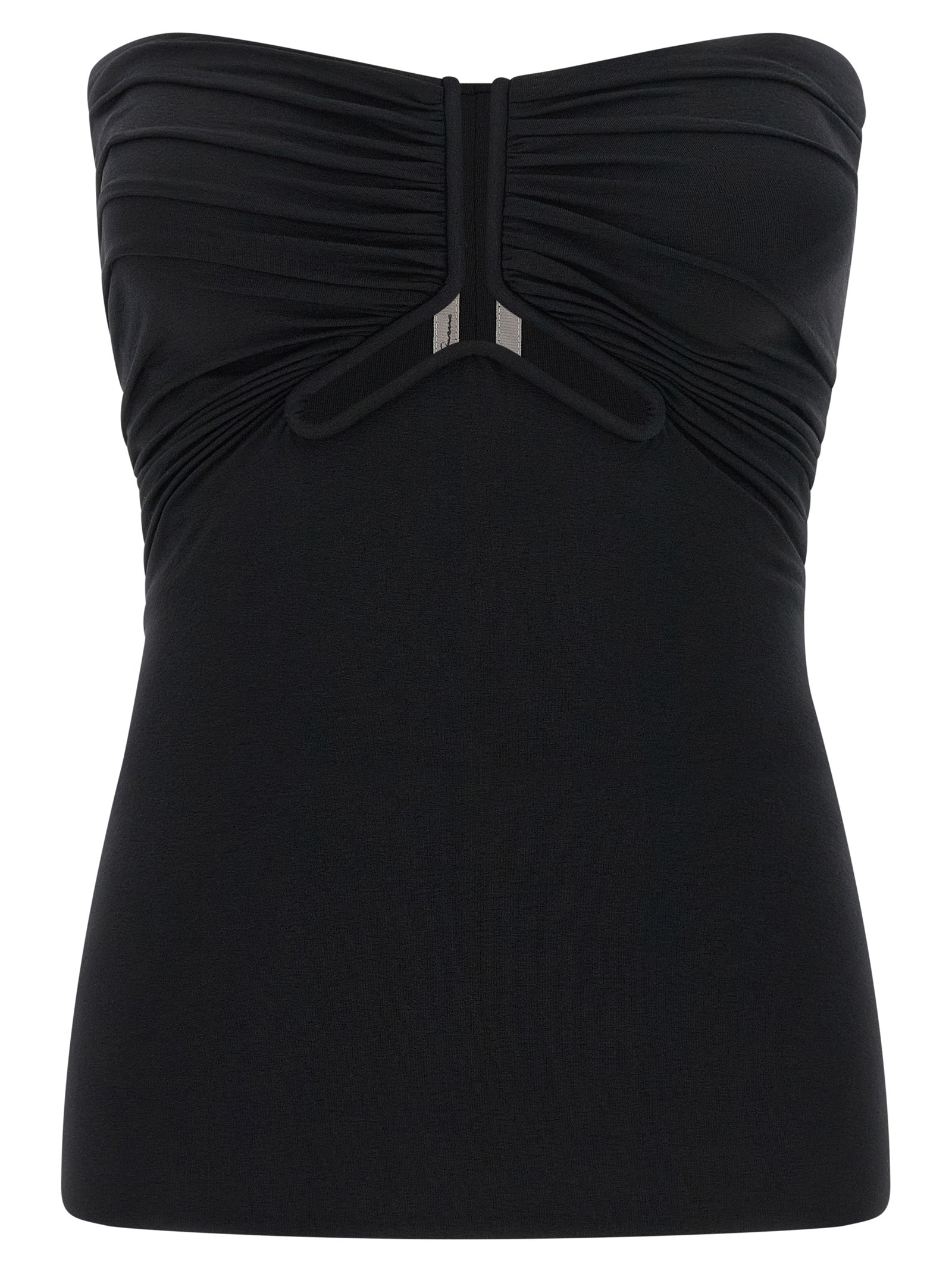 Black Nylon Tank Tops