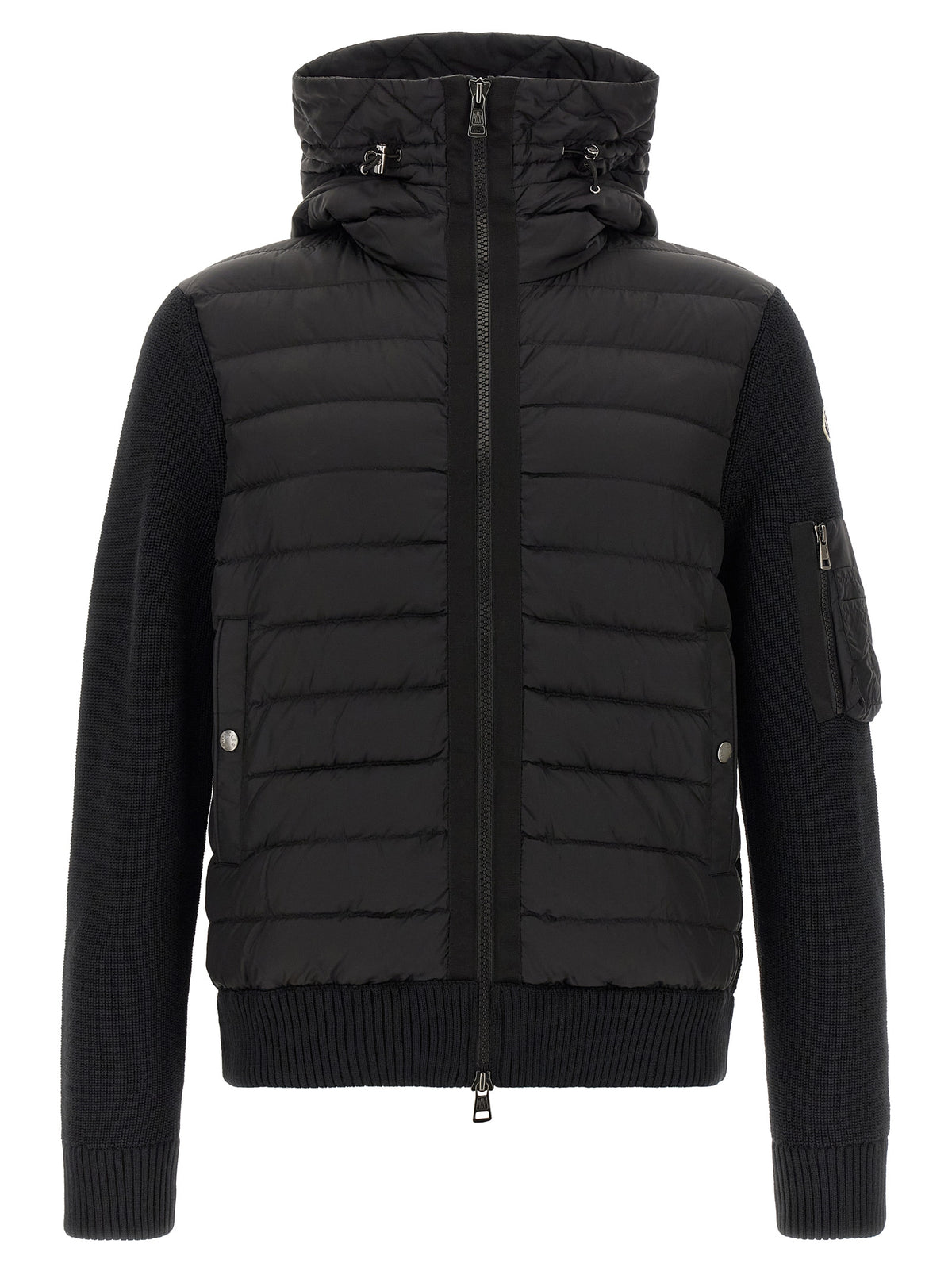 Black Polyamide Cardigan