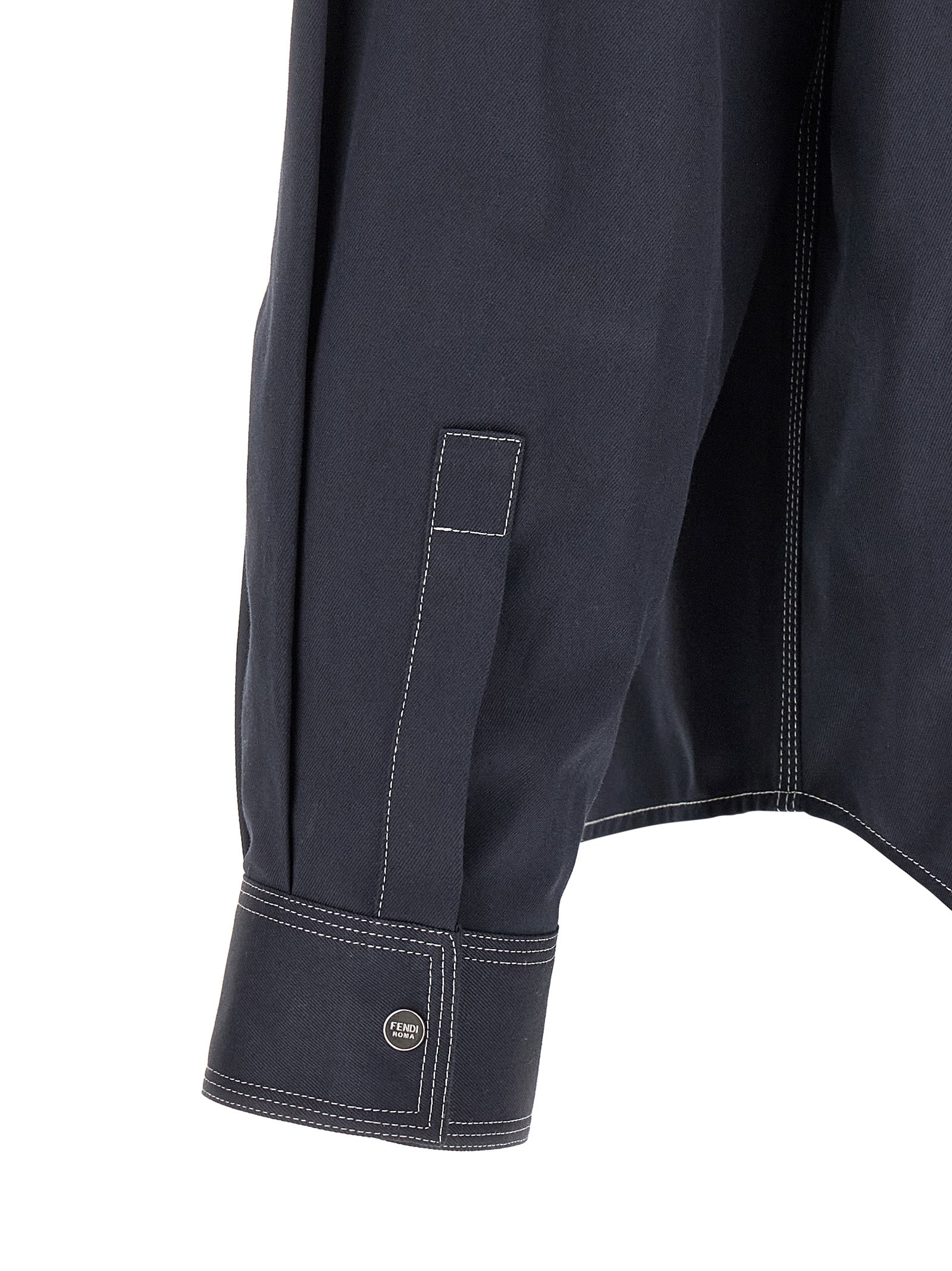Blue Cotton Blouse