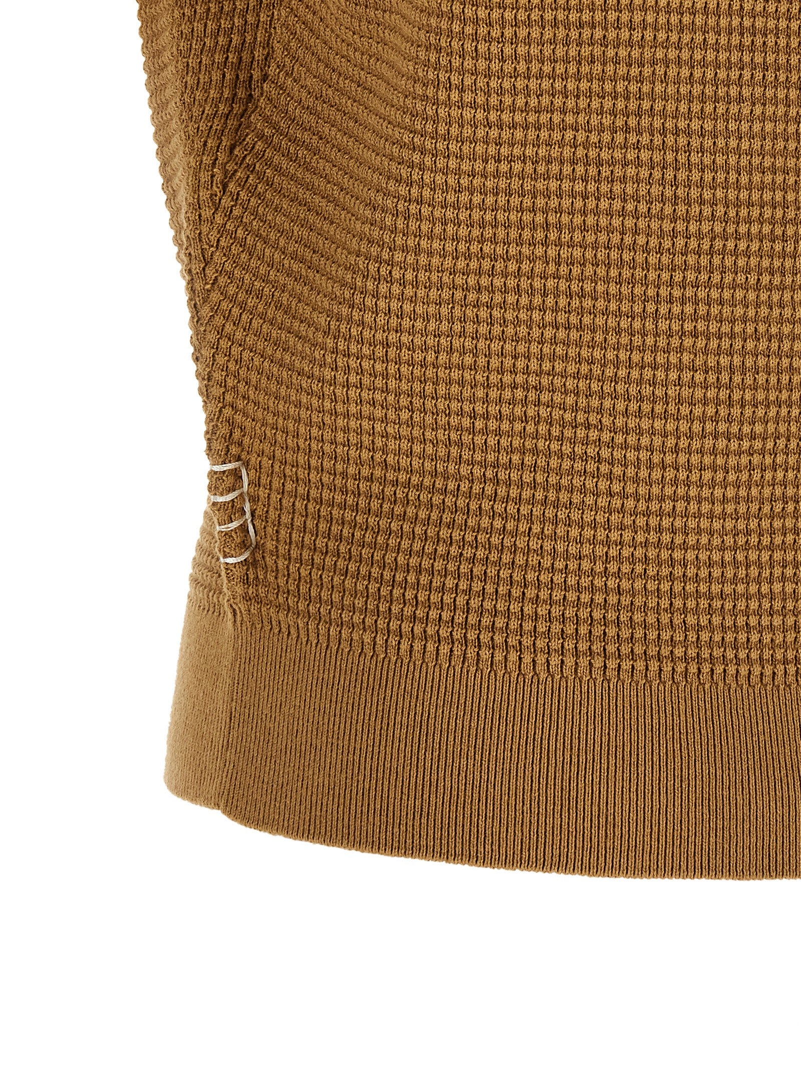 Beige Cotton Polo Shirt