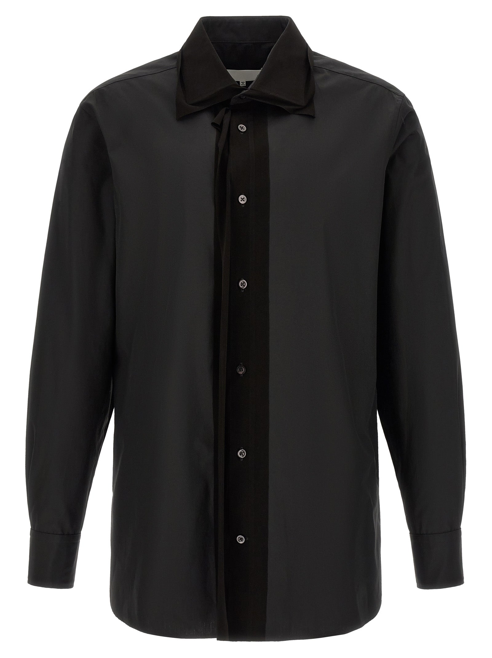 Black Cotton Blouse