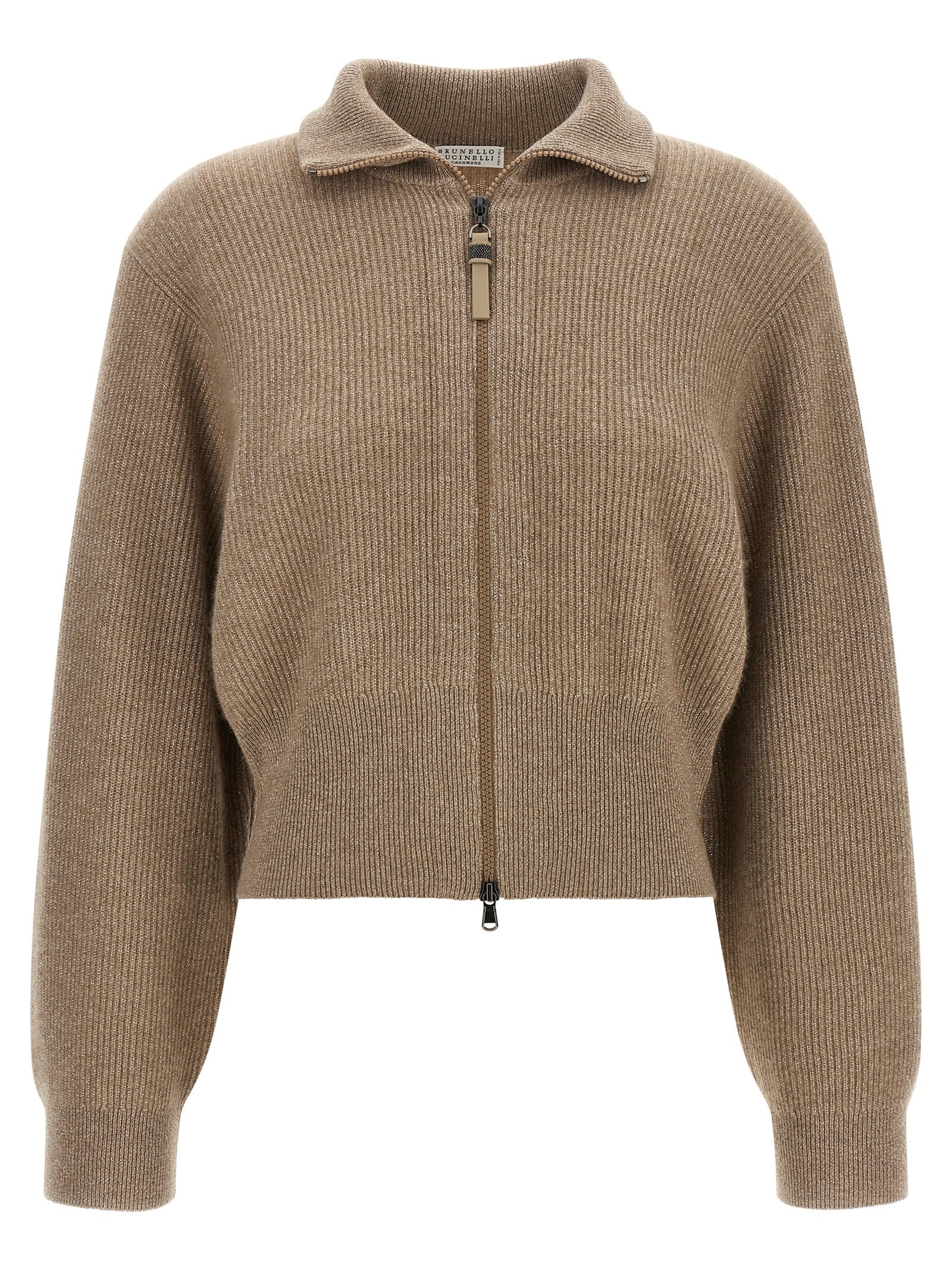 Brown Cashmere Cardigan
