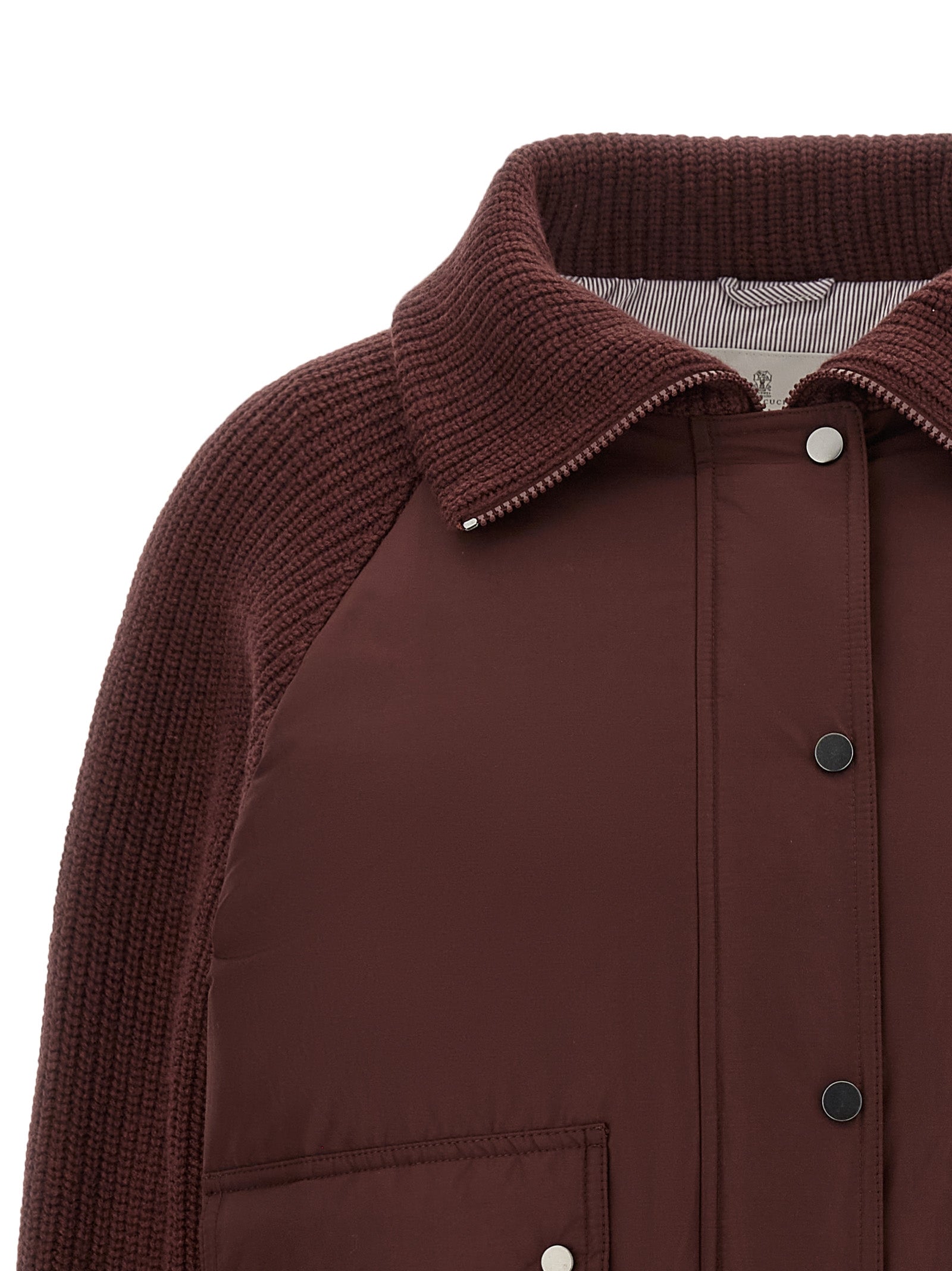 Bordeaux Cotton Bomber