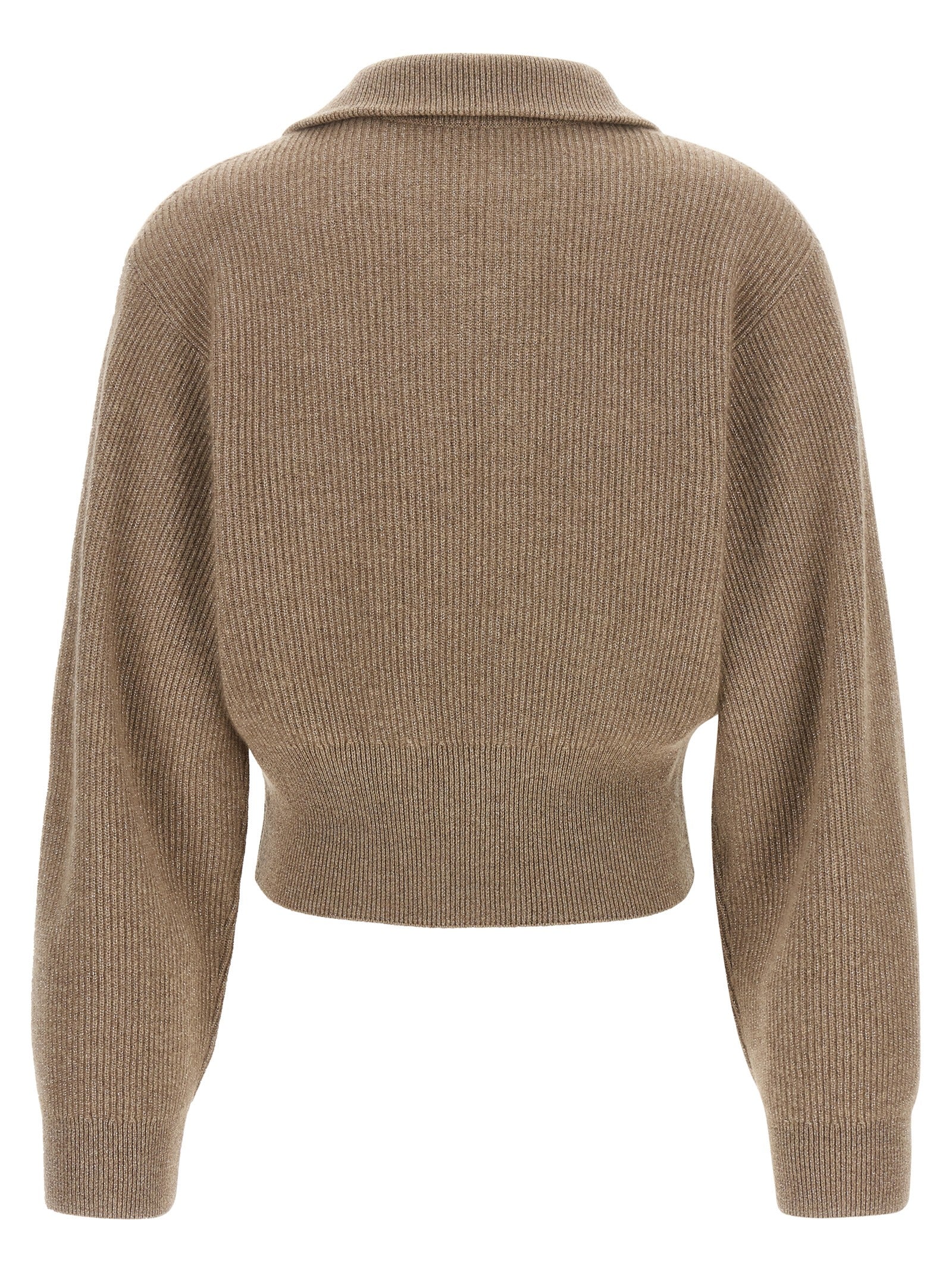 Brown Cashmere Cardigan