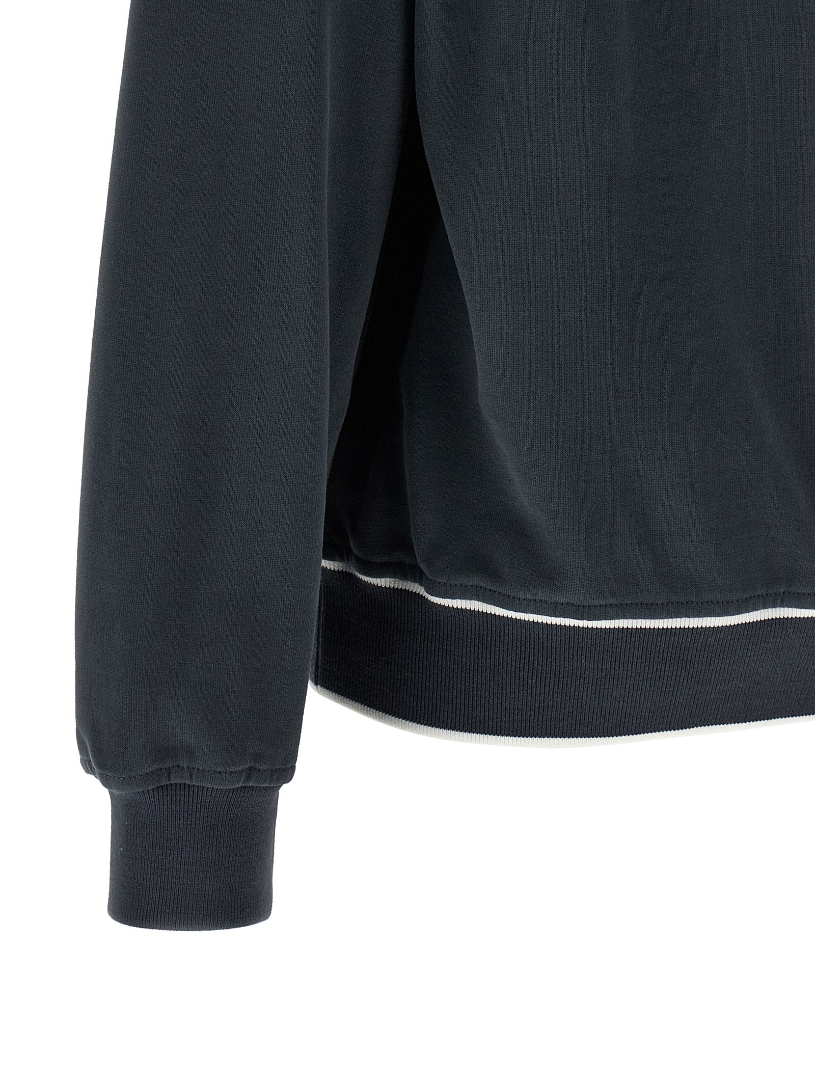 Blue Cotton Sweatshirt