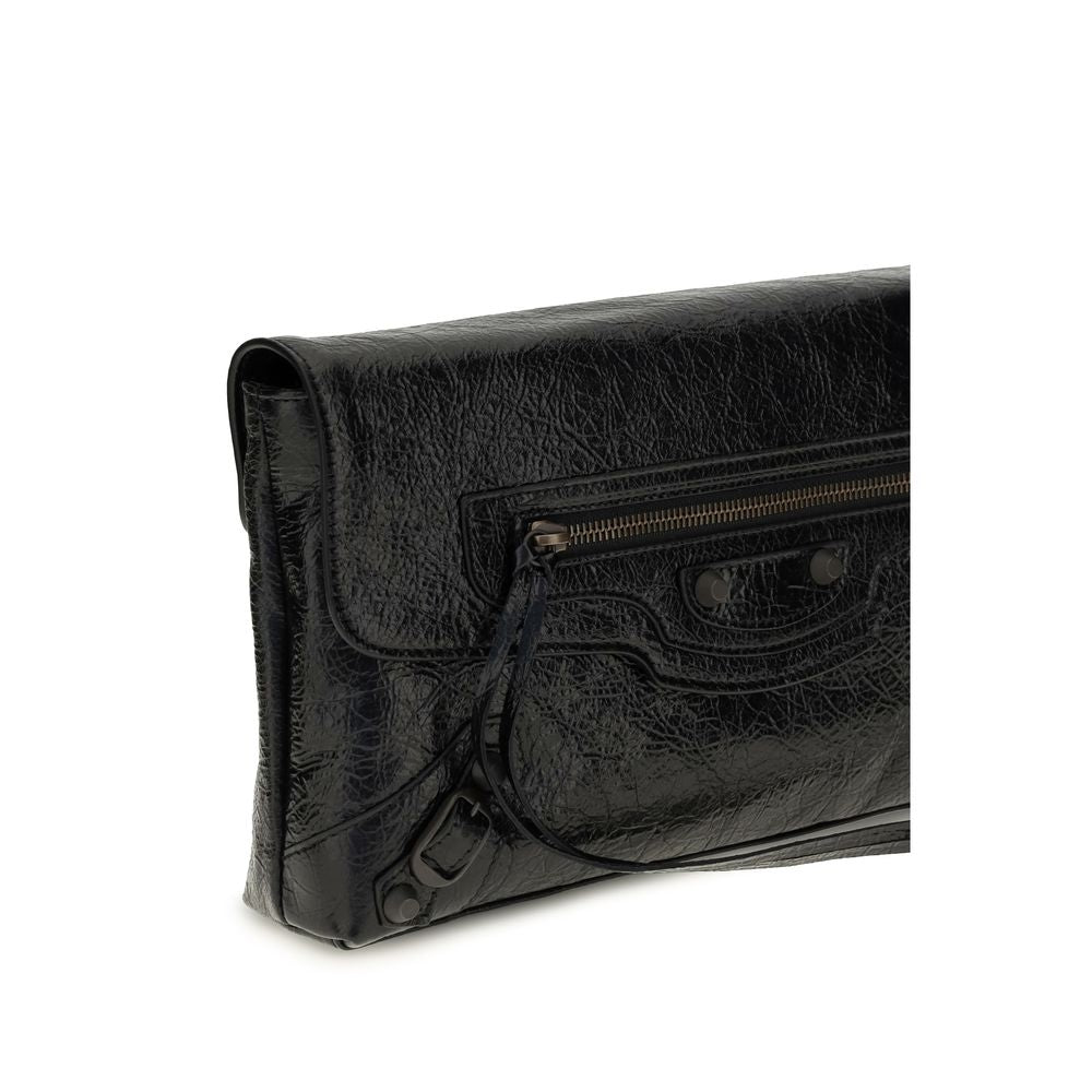 Black Lamb Ovis Aries Aries Clutch Bag
