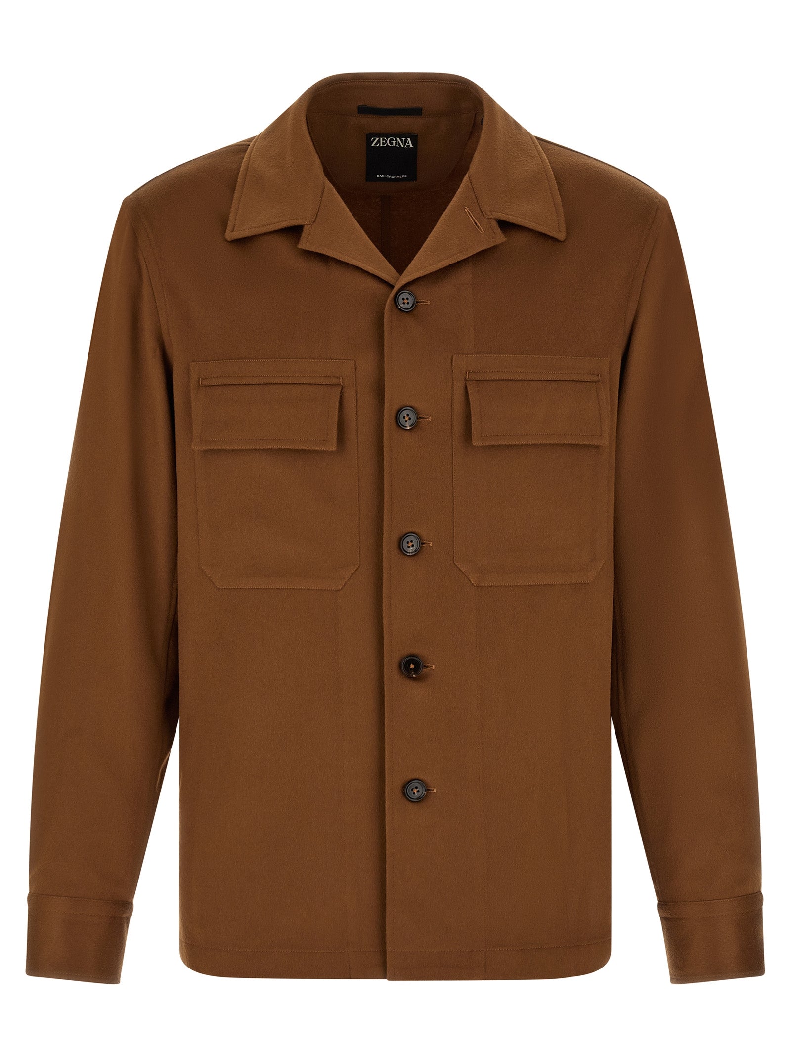 Brown Cashmere Blouse
