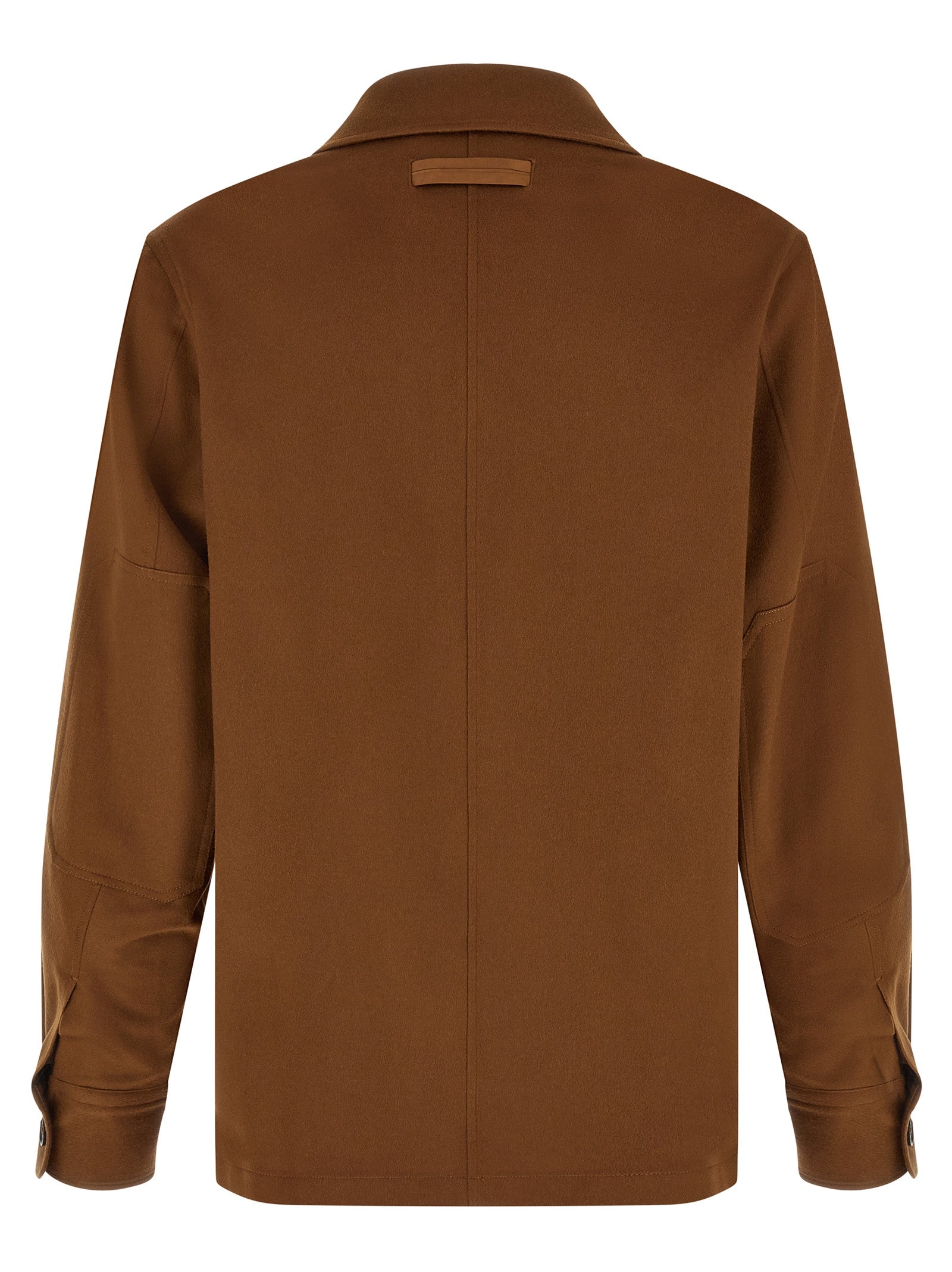 Brown Cashmere Blouse