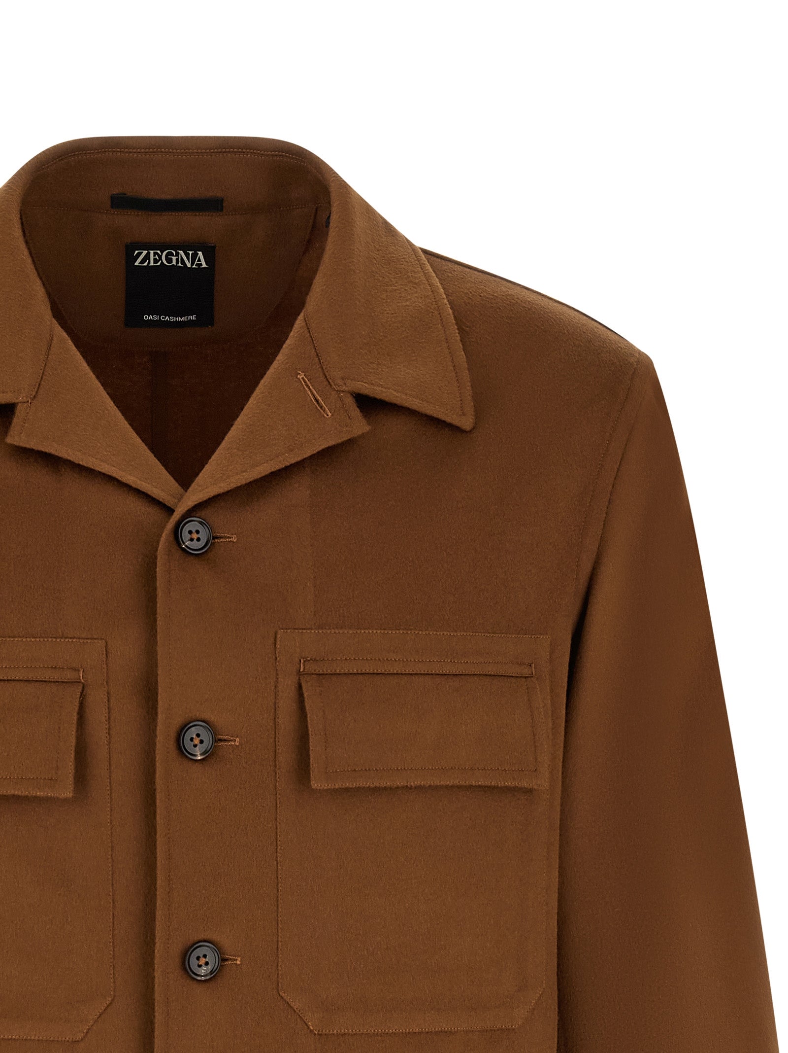 Brown Cashmere Blouse