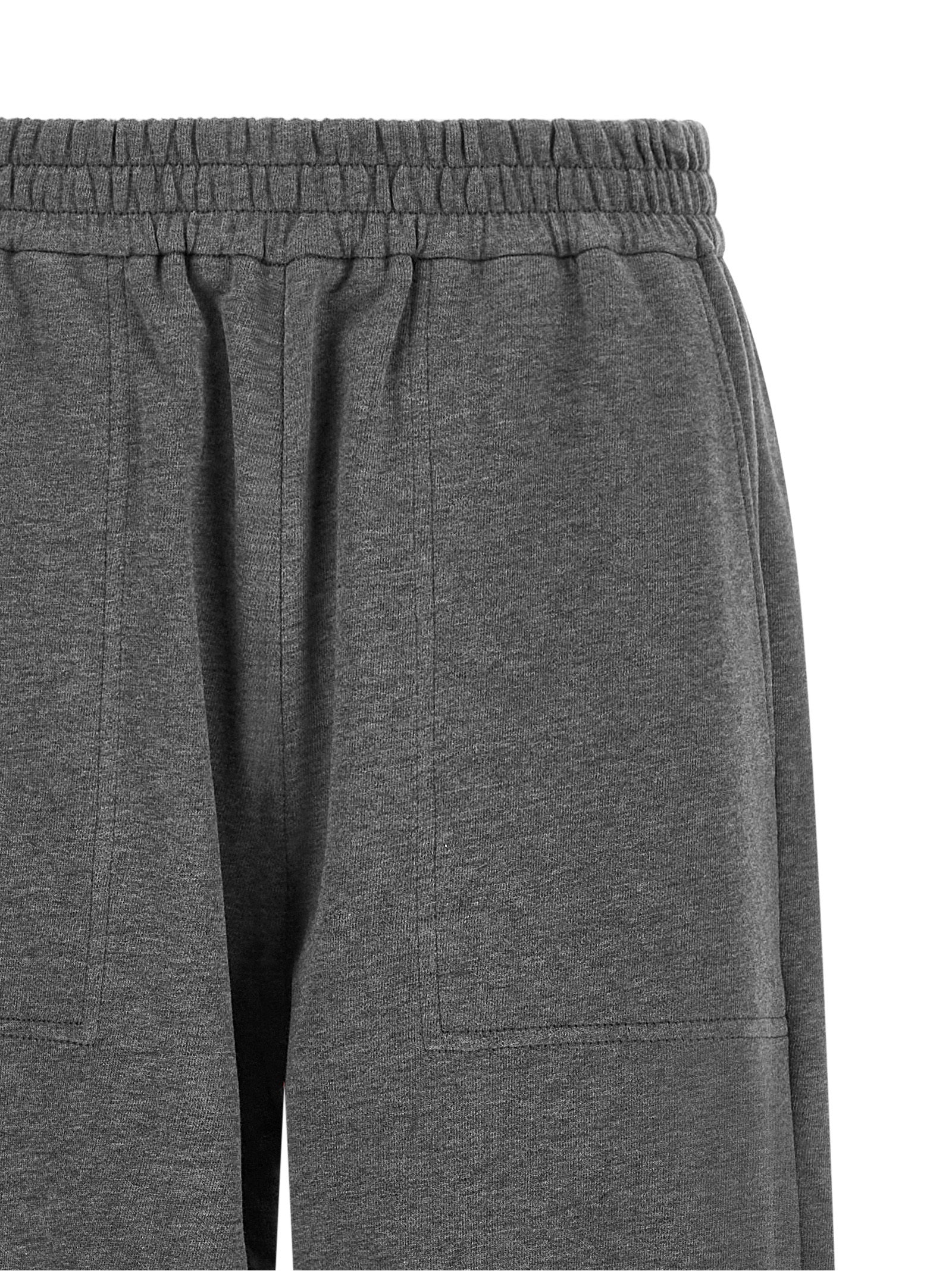 Gray Cotton Joggers (Workout Pants)