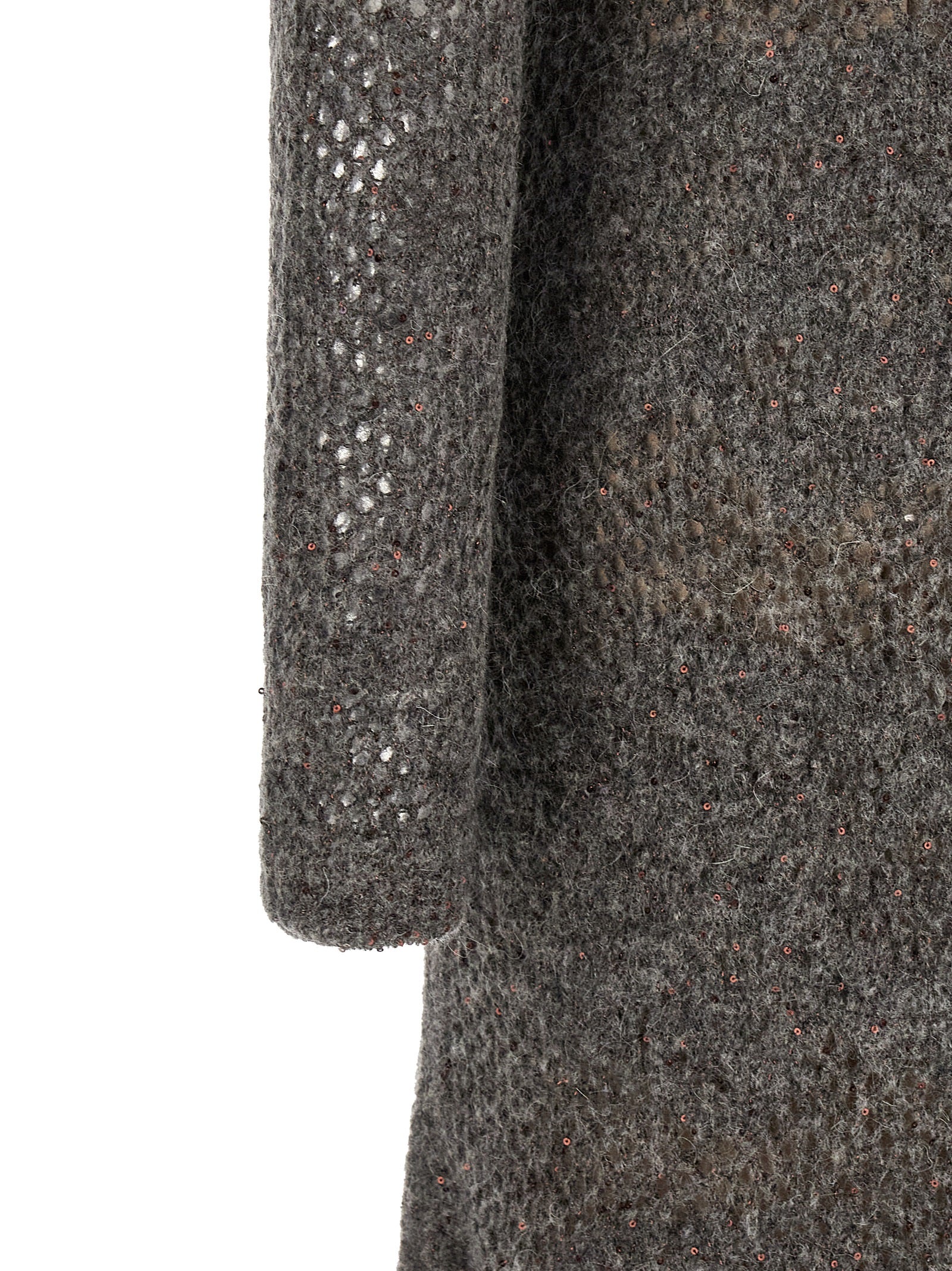 Gray Nylon Casual Dress