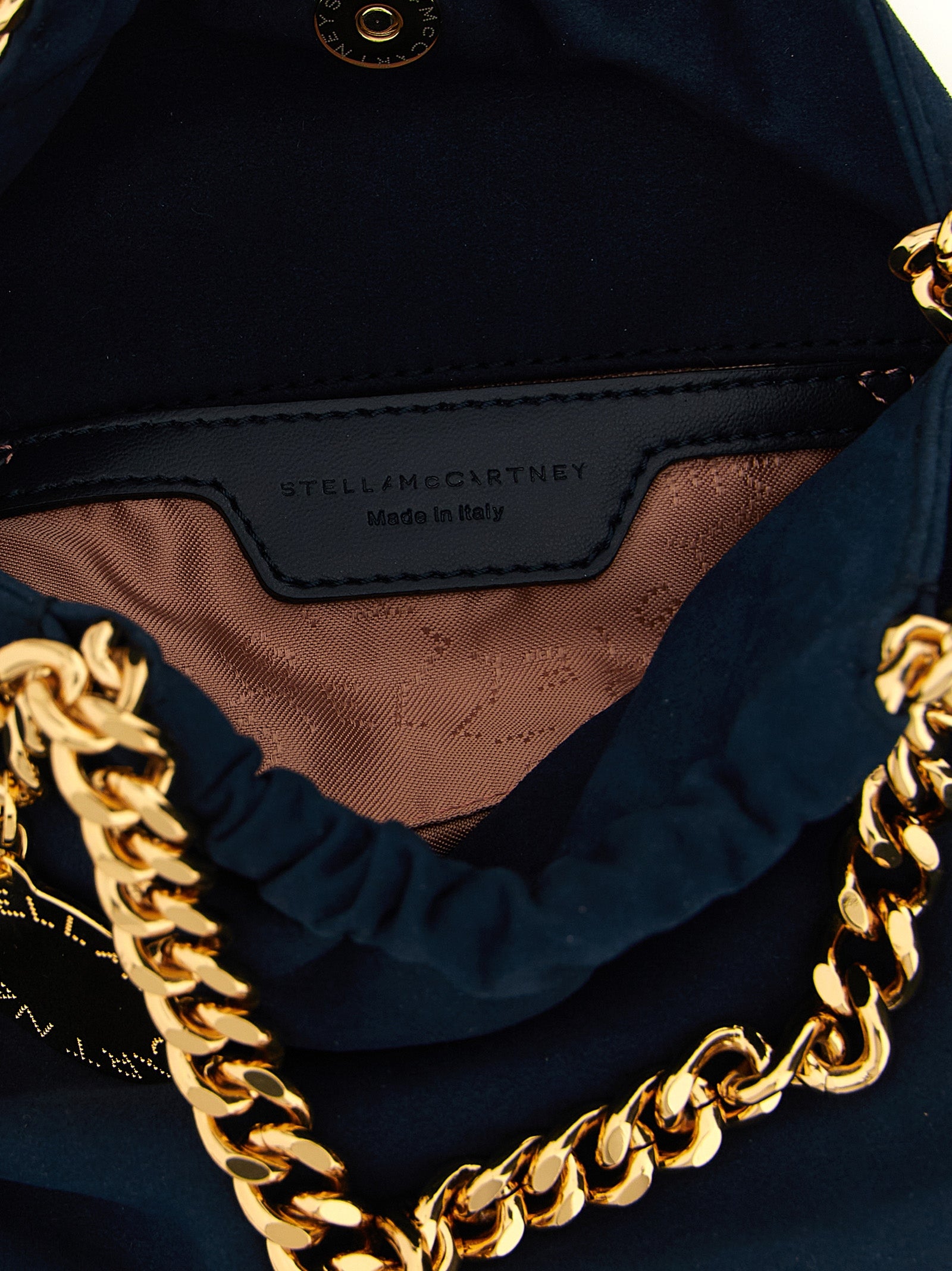 Blue Polyamide Crossbody Bag
