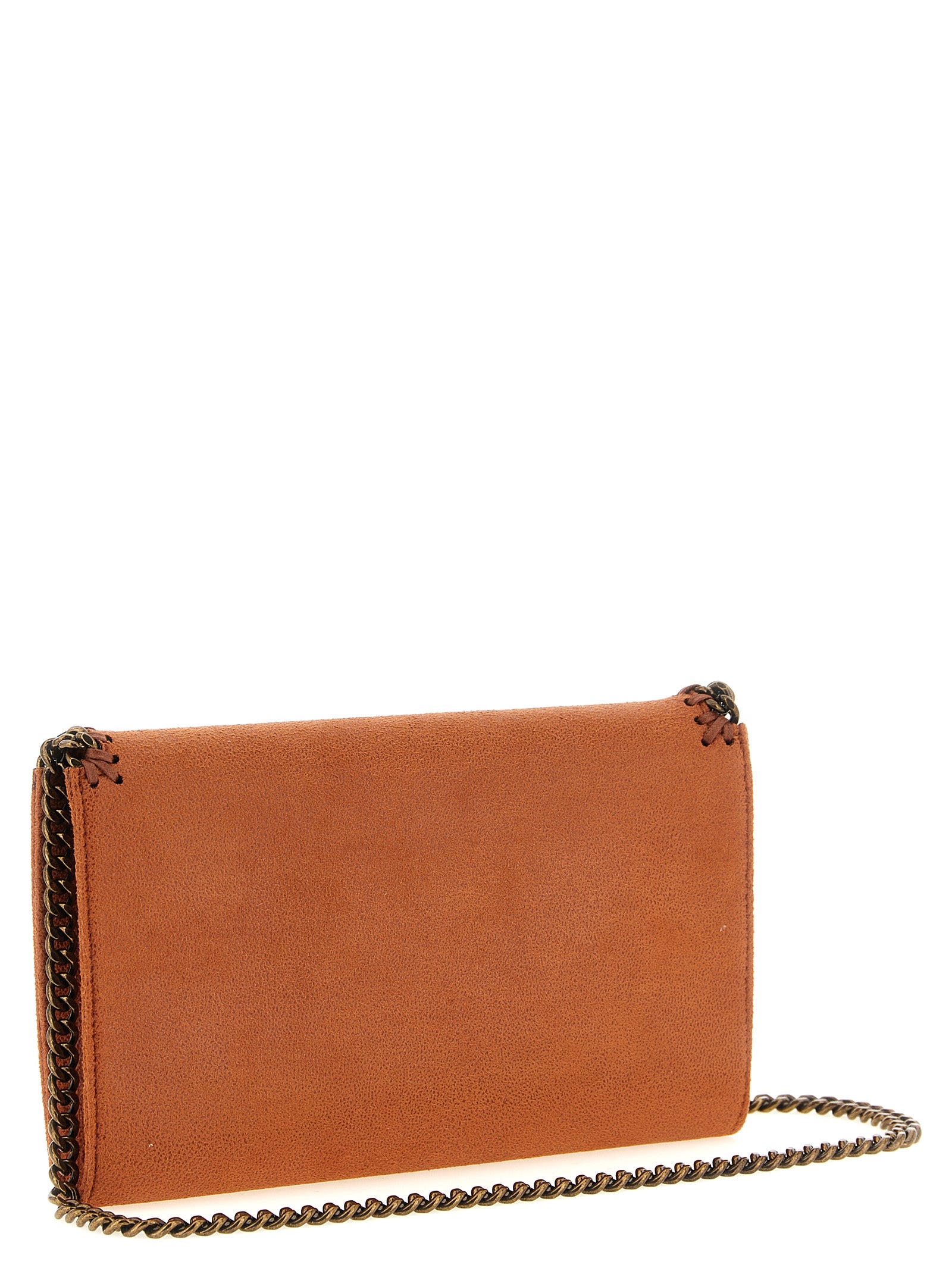 Orange Polyester Crossbody Bag