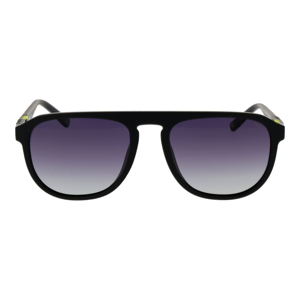 Black Rubber Sunglasses
