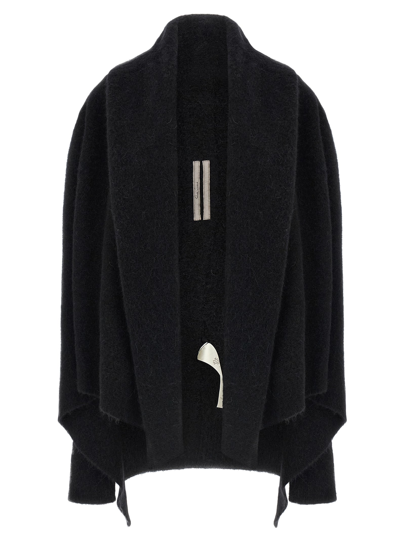 Black Marabou Cardigan