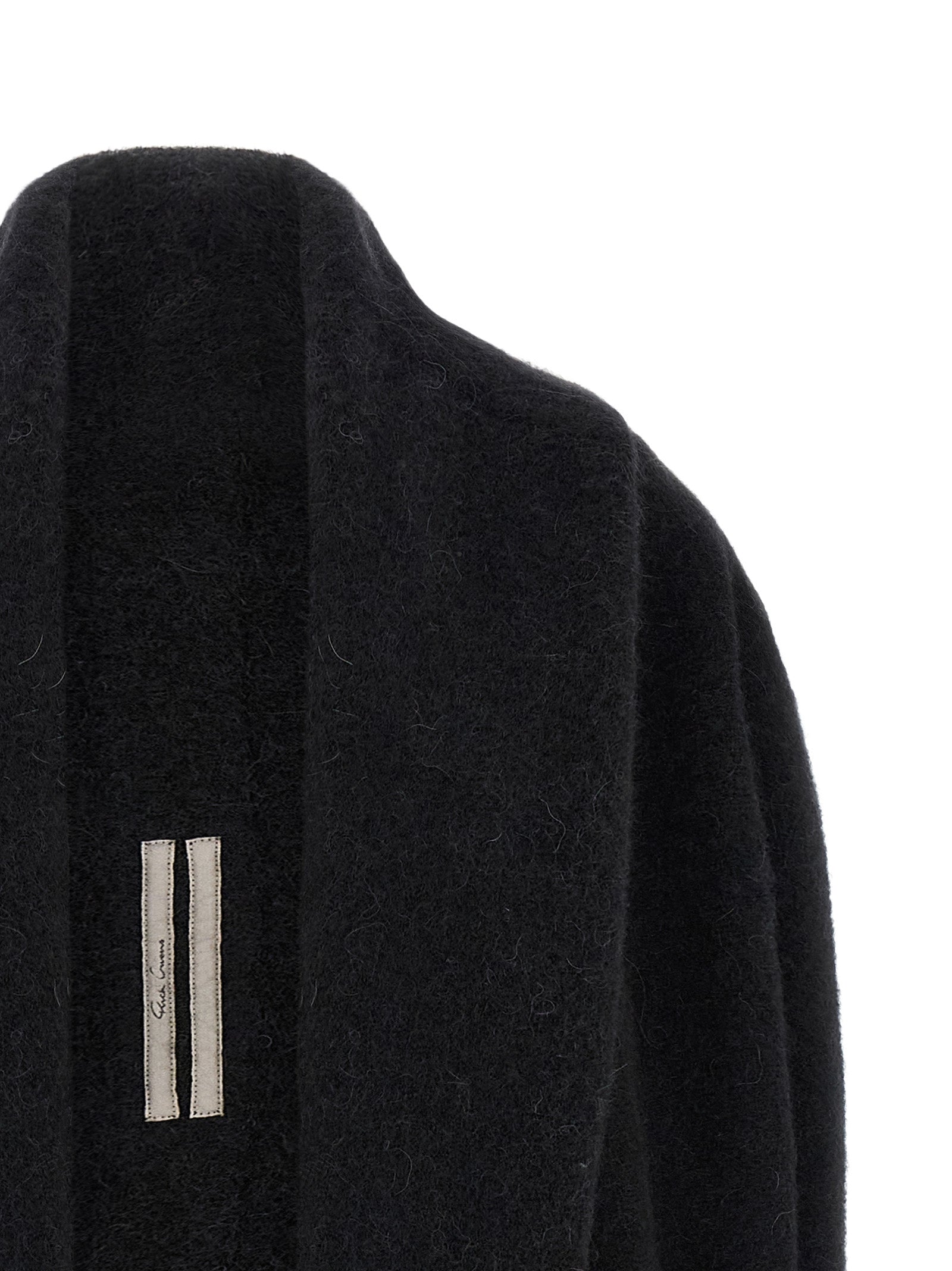 Black Marabou Cardigan