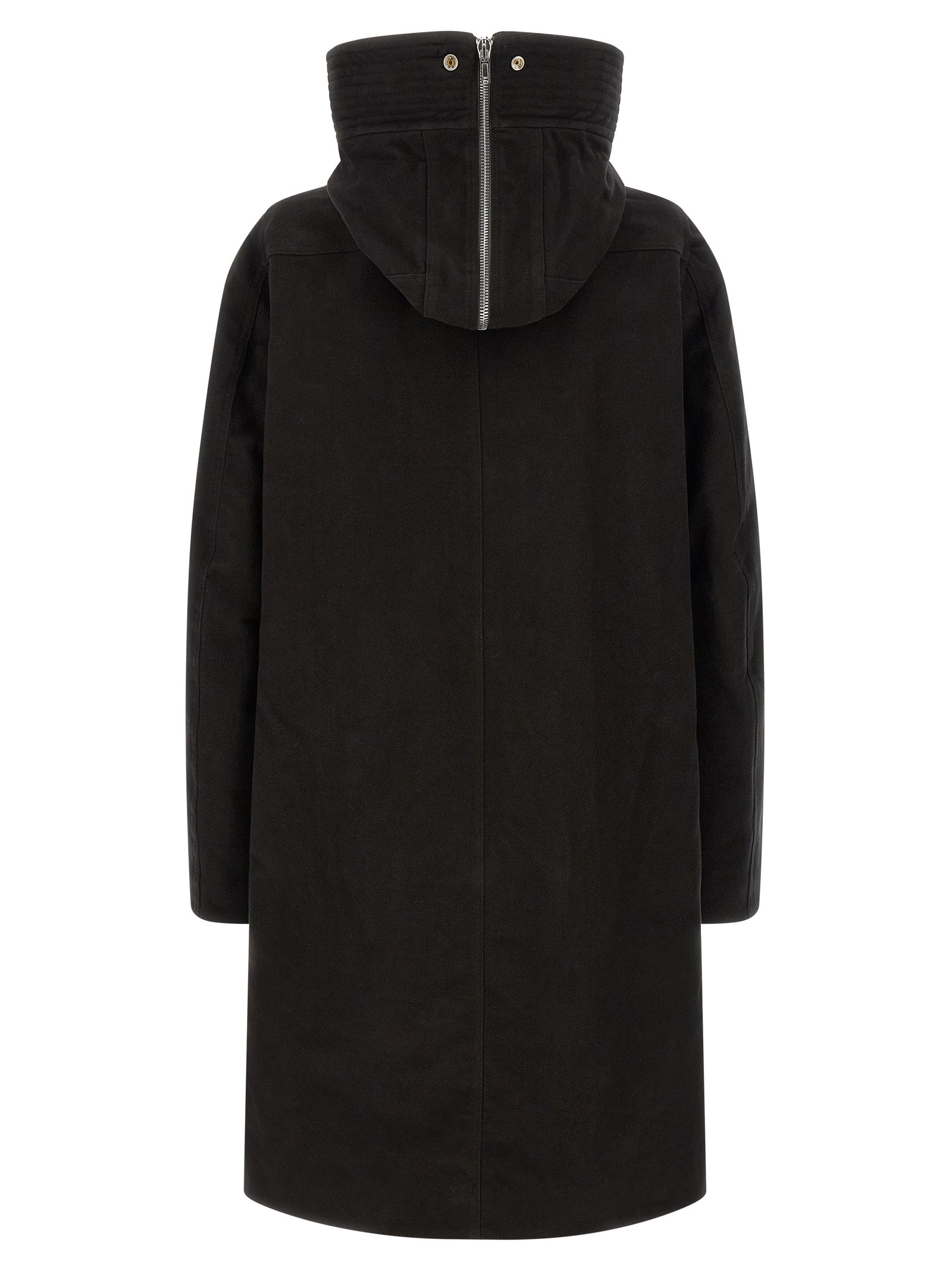 Black Cotton Parka