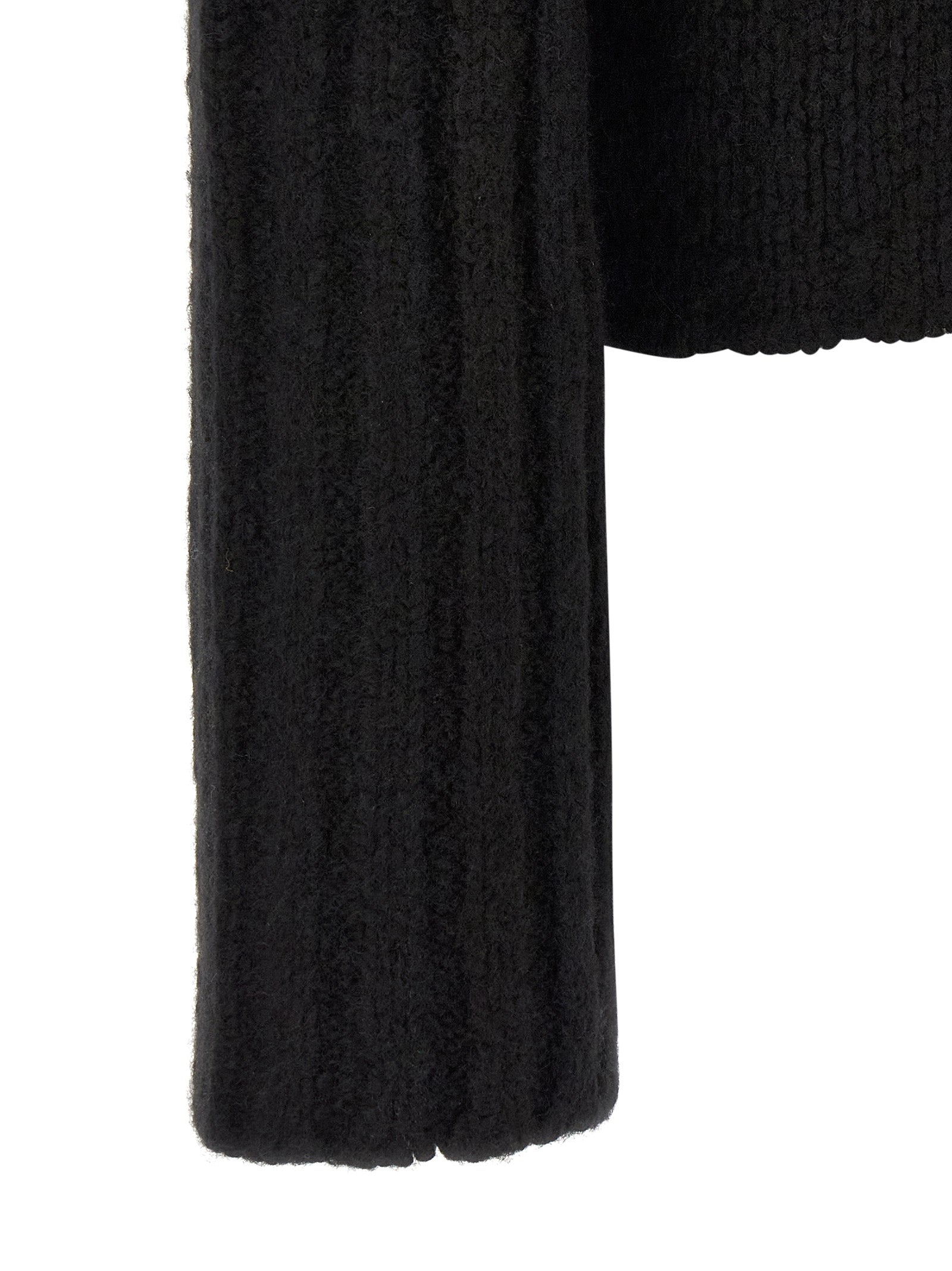Black Cashmere Cardigan