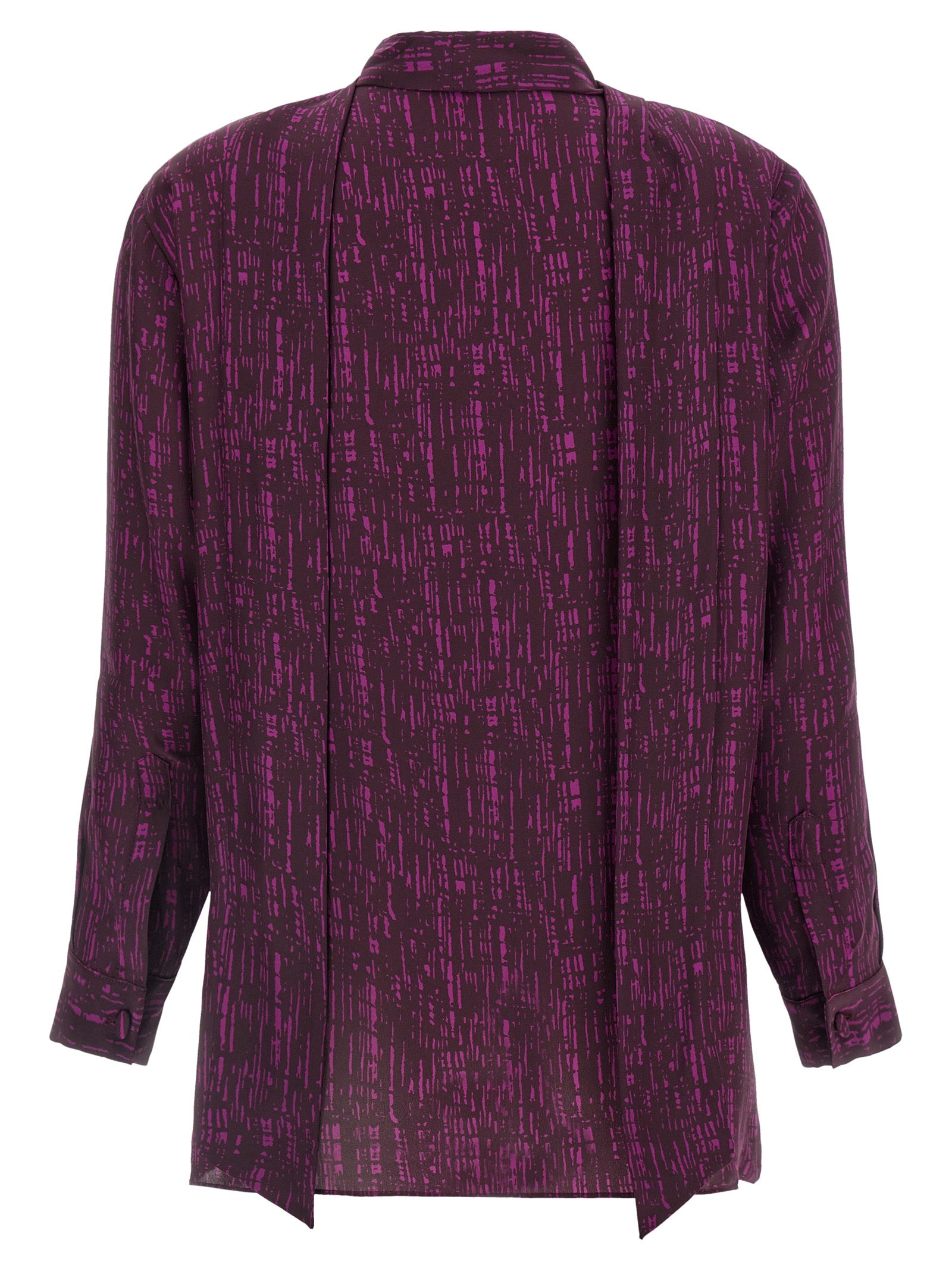 Purple Silk Blouse