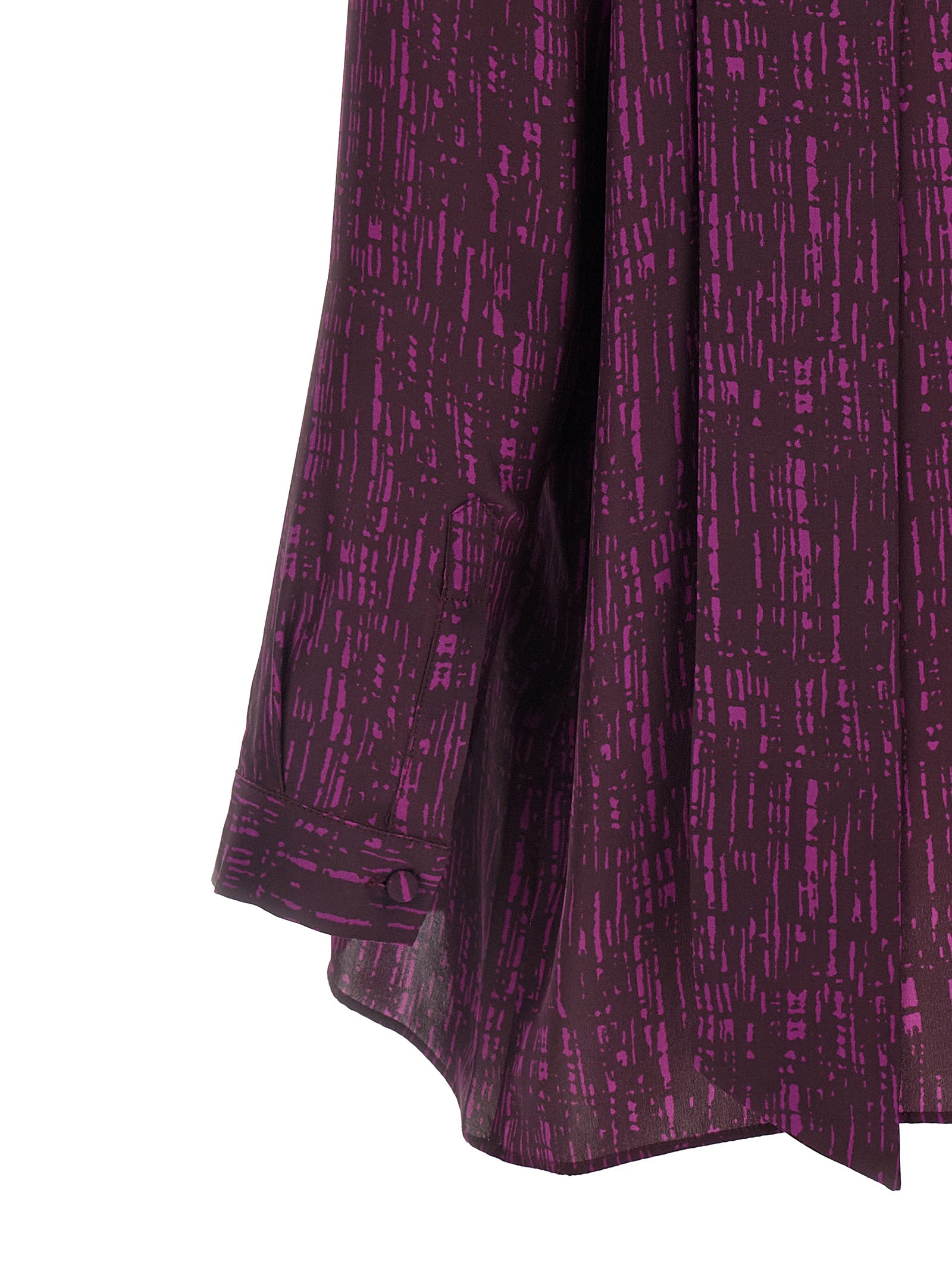 Purple Silk Blouse