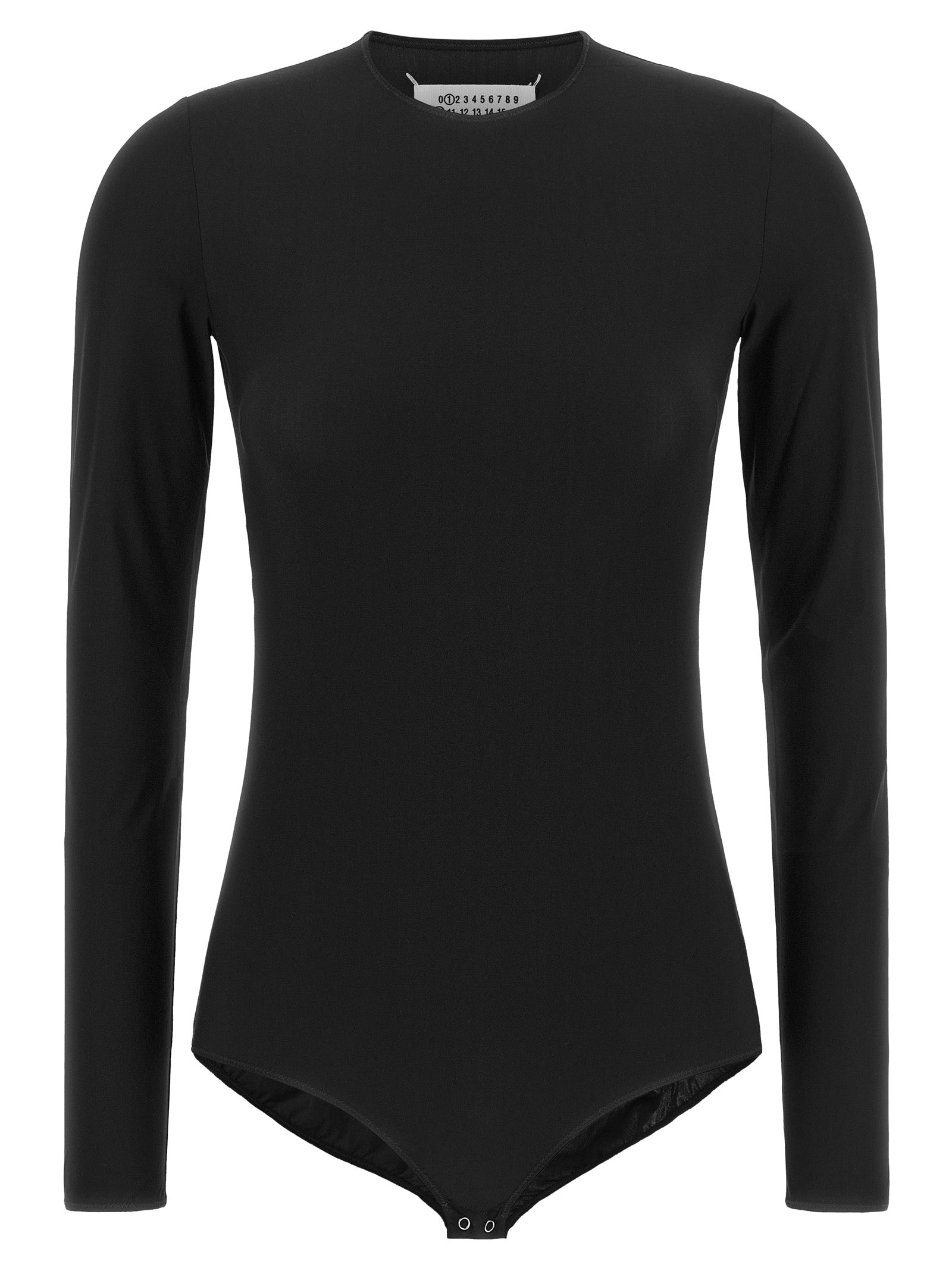 Black Polyamide Bodysuit