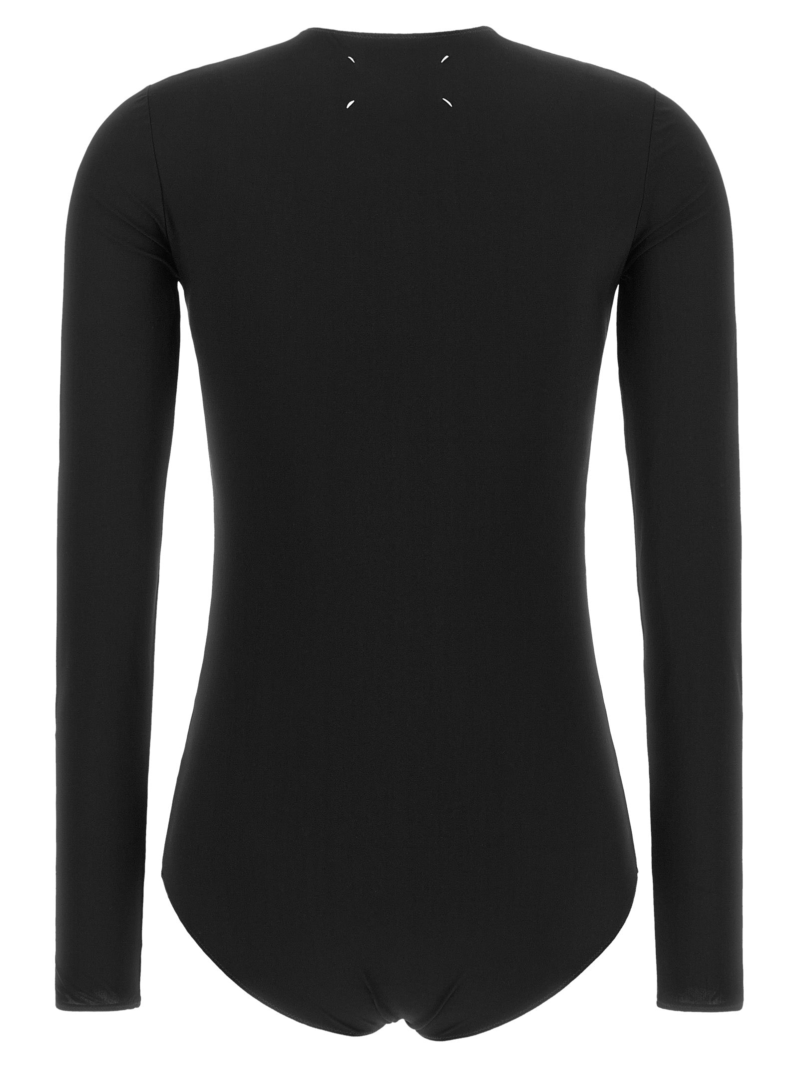 Black Polyamide Bodysuit
