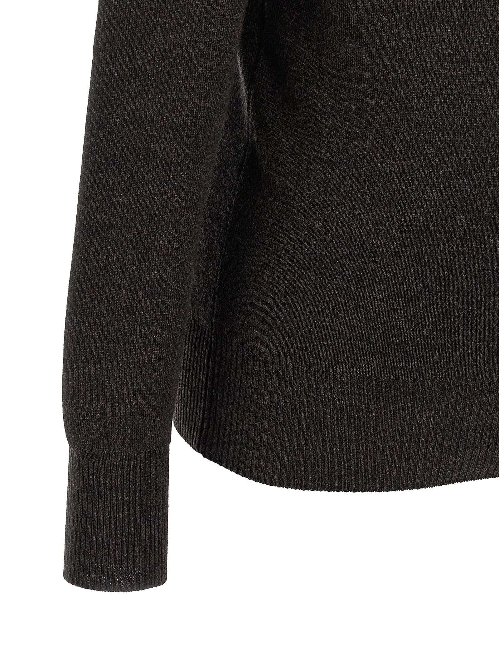 Brown Wool Cardigan