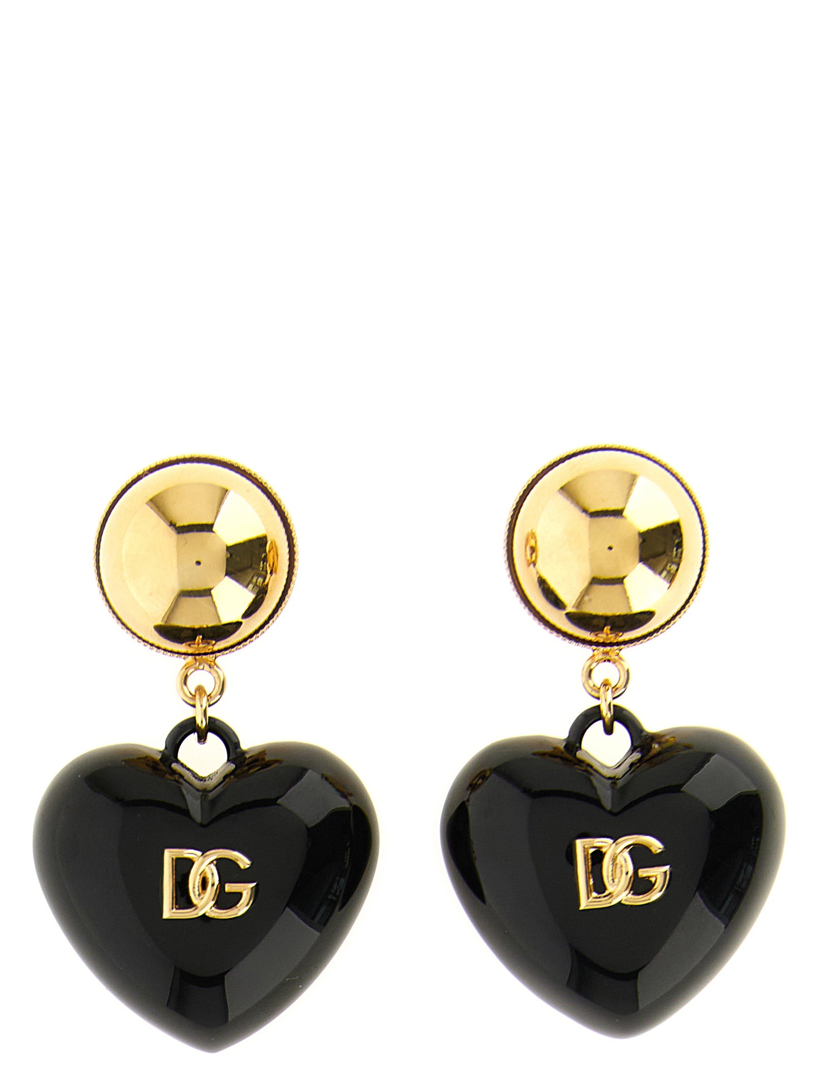 Black Brass Earrings