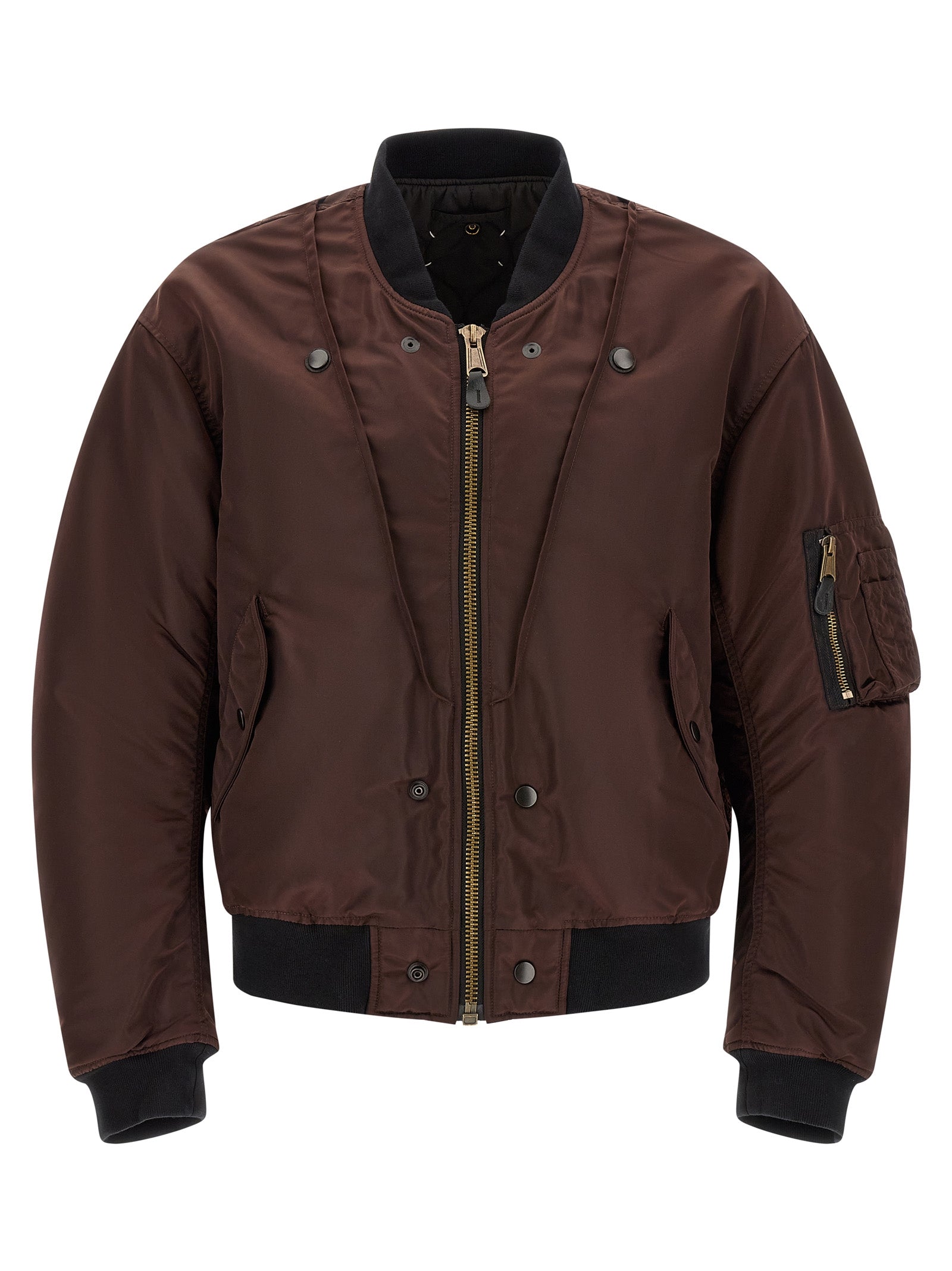 Multicolor Polyamide Bomber