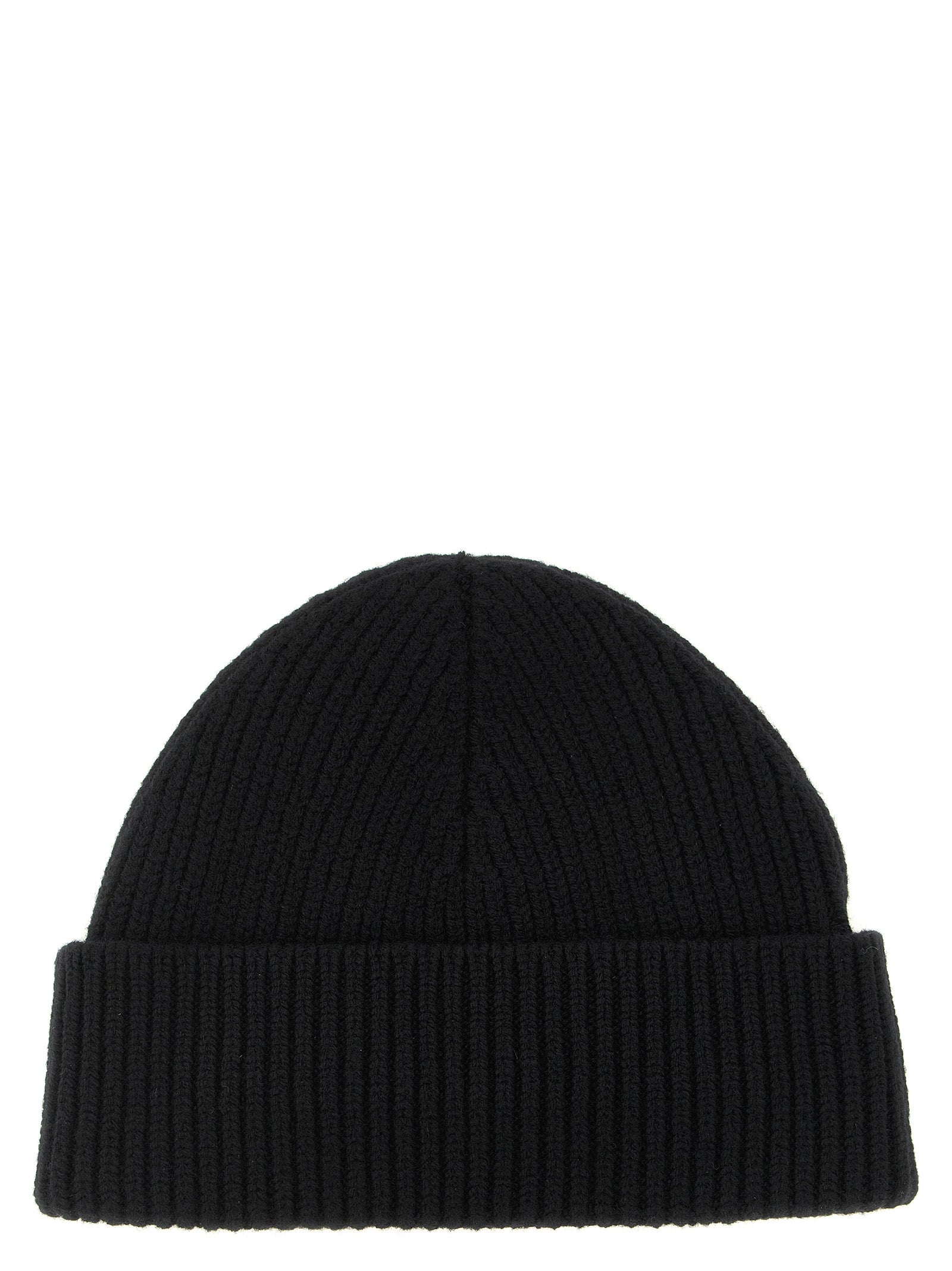 Black Wool Beanie