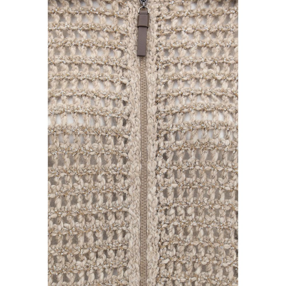 Gray Wool Oves Aries Cardigan