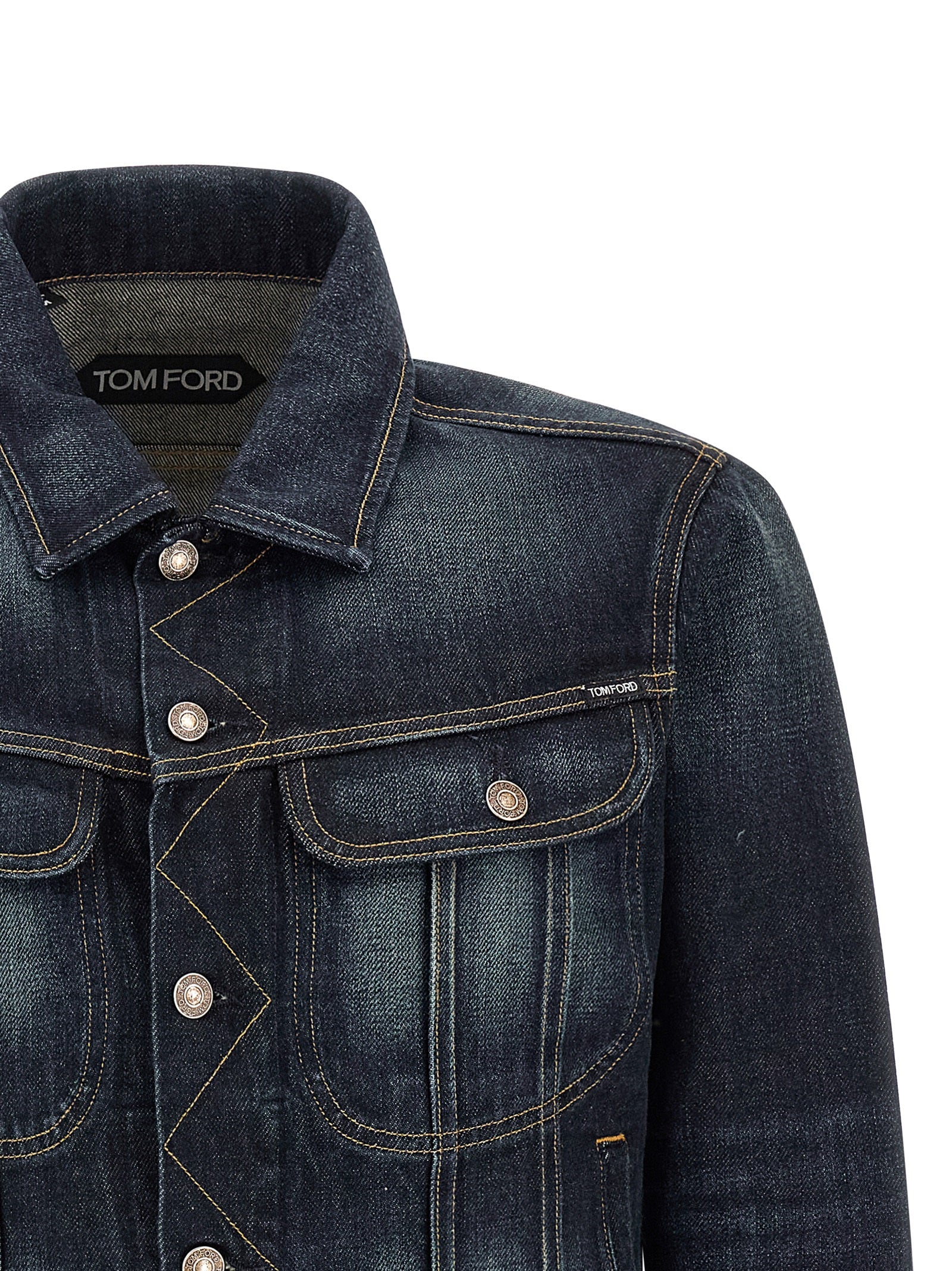 Blue Cotton Denim Jacket