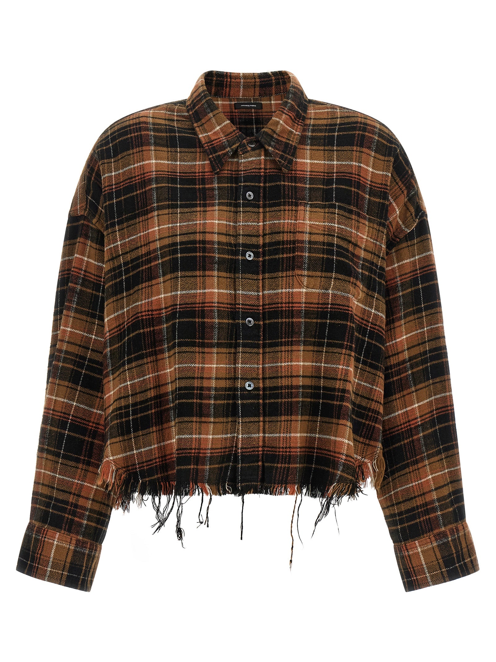 Brown Cotton Blouse