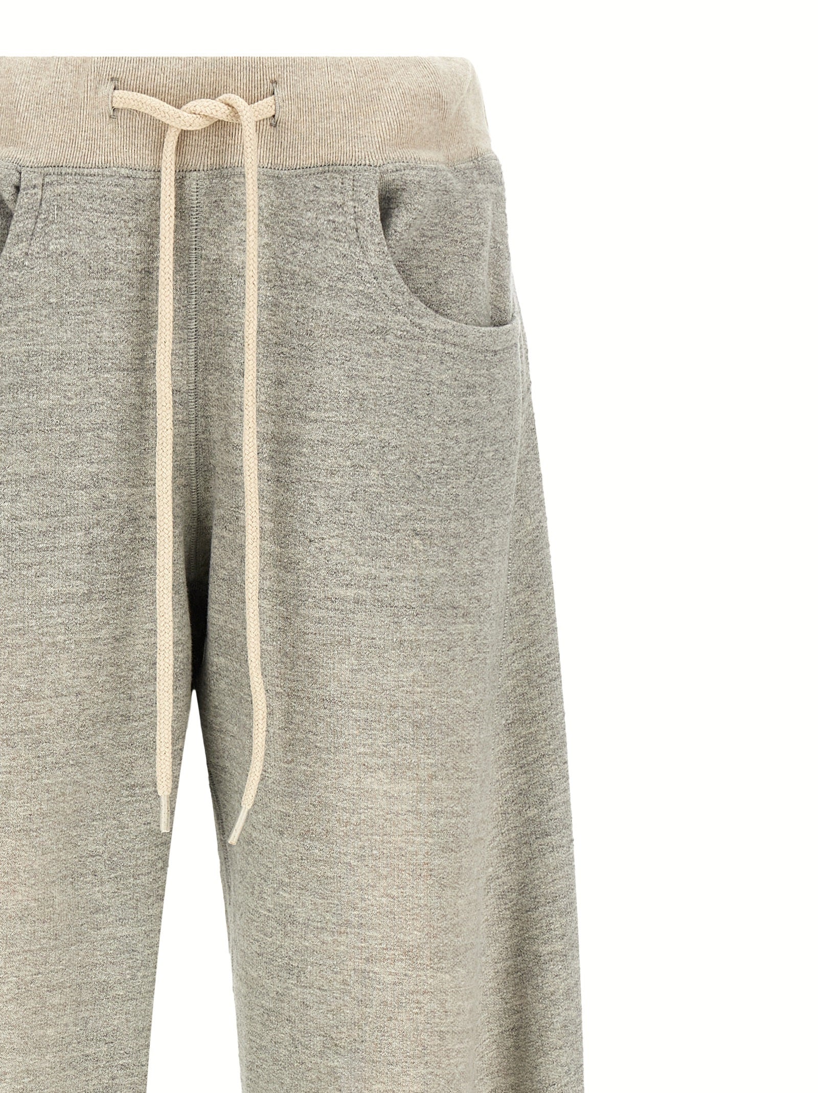 Gray Cotton Joggers (Workout Pants)
