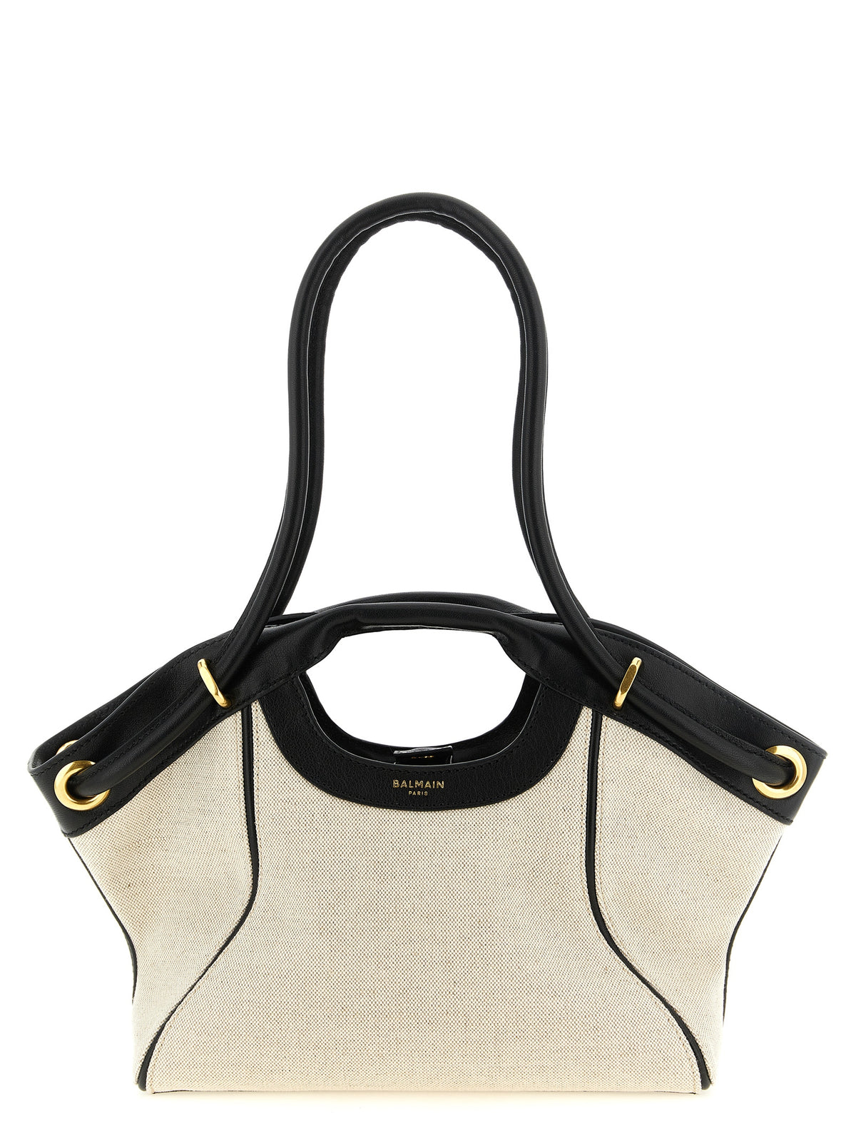 Bicolor Cotton Tote Bag