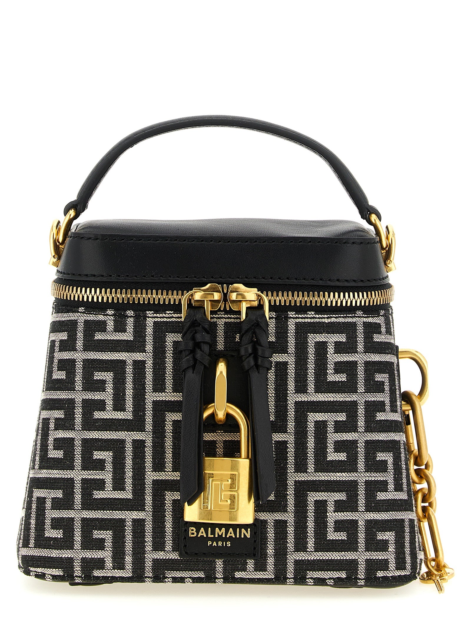 Bicolor Polyester Handbag