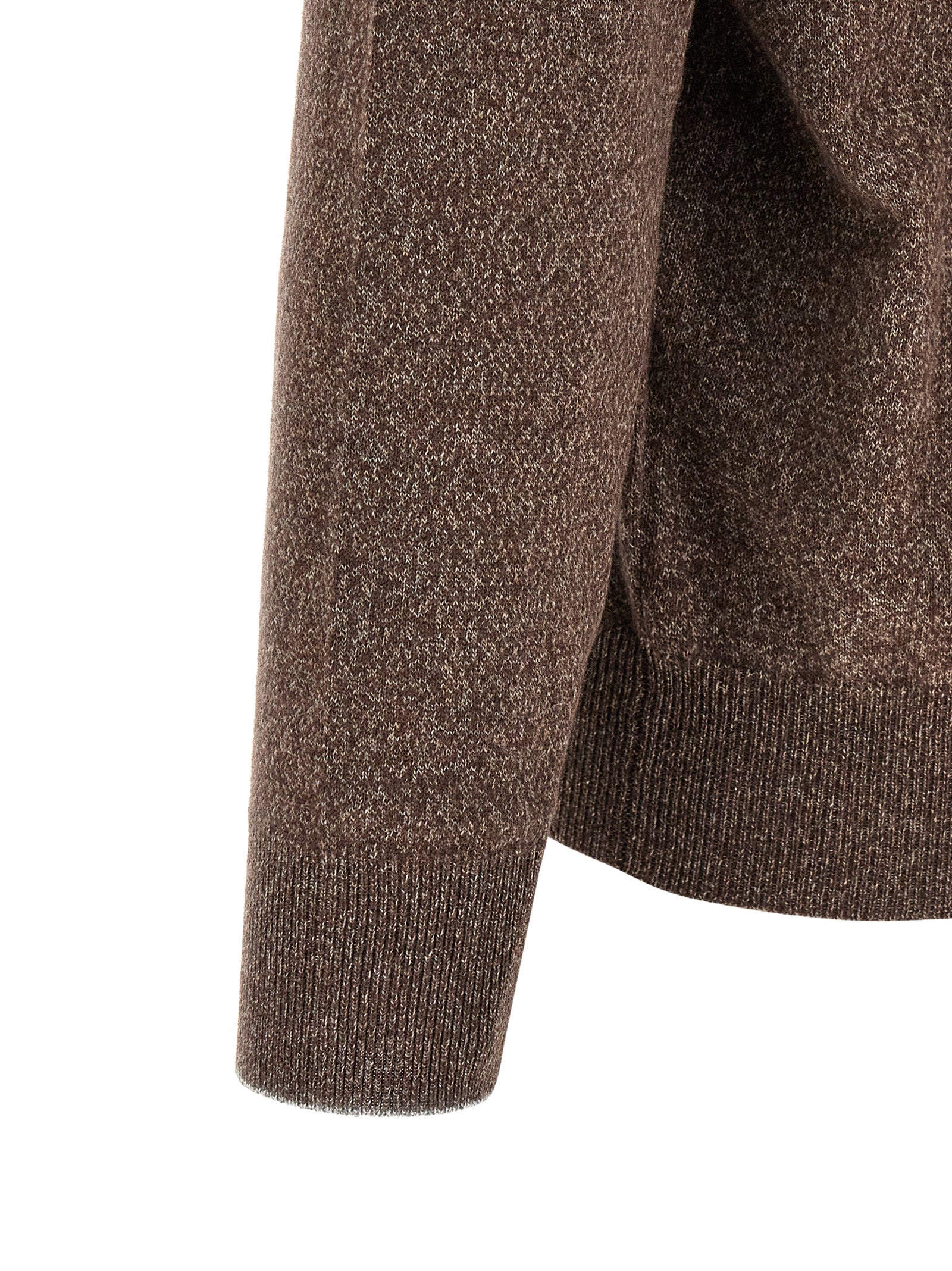 Brown Cashmere Cardigan