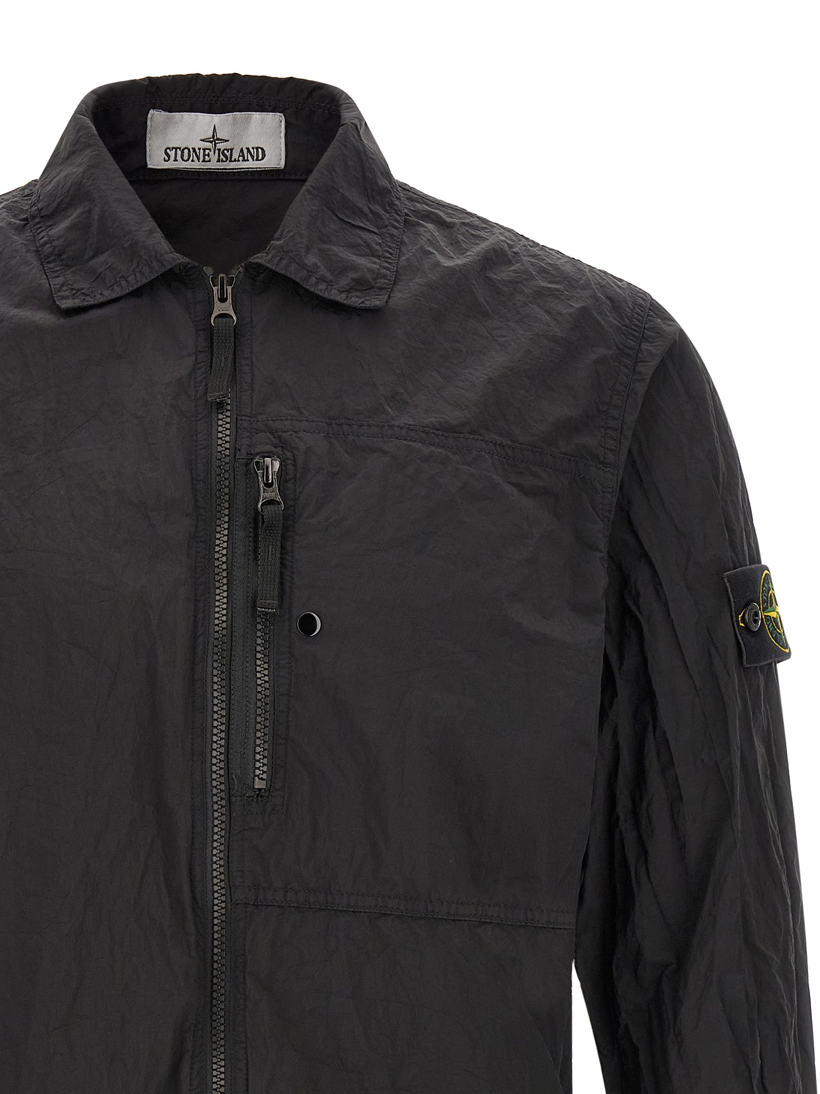 Black Polyamide Blouse