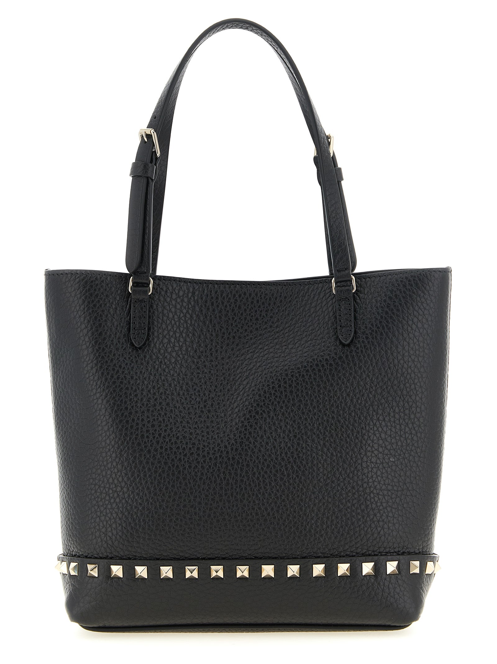Black Calfskin Shoulder Bag